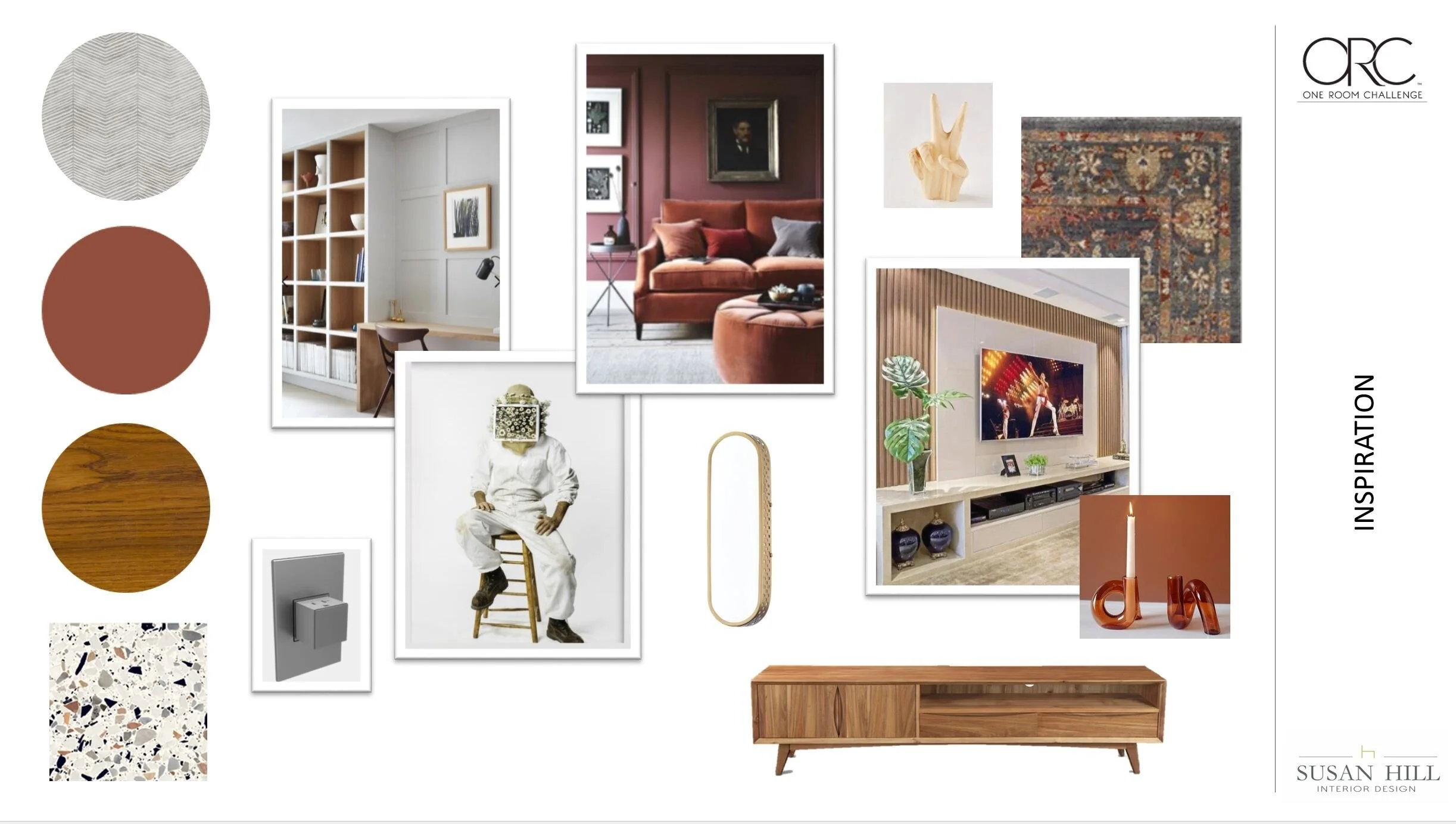 Spring 2021 One Room Challenge Week 2: Our Game Room Design Boards and How We Built Custom Cube Storage