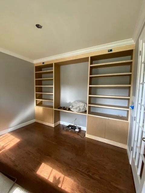 Fall 2020 One Room Challenge Weeks 3-5: Home Office Design Concepts and Built-Ins