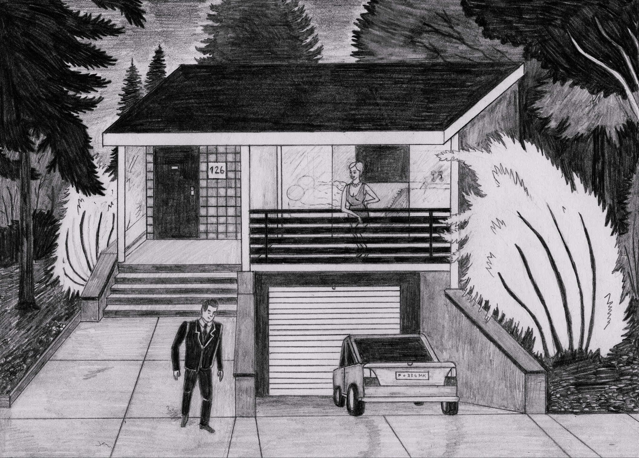 Architecture and Interior Illustration — Josephin Ritschel