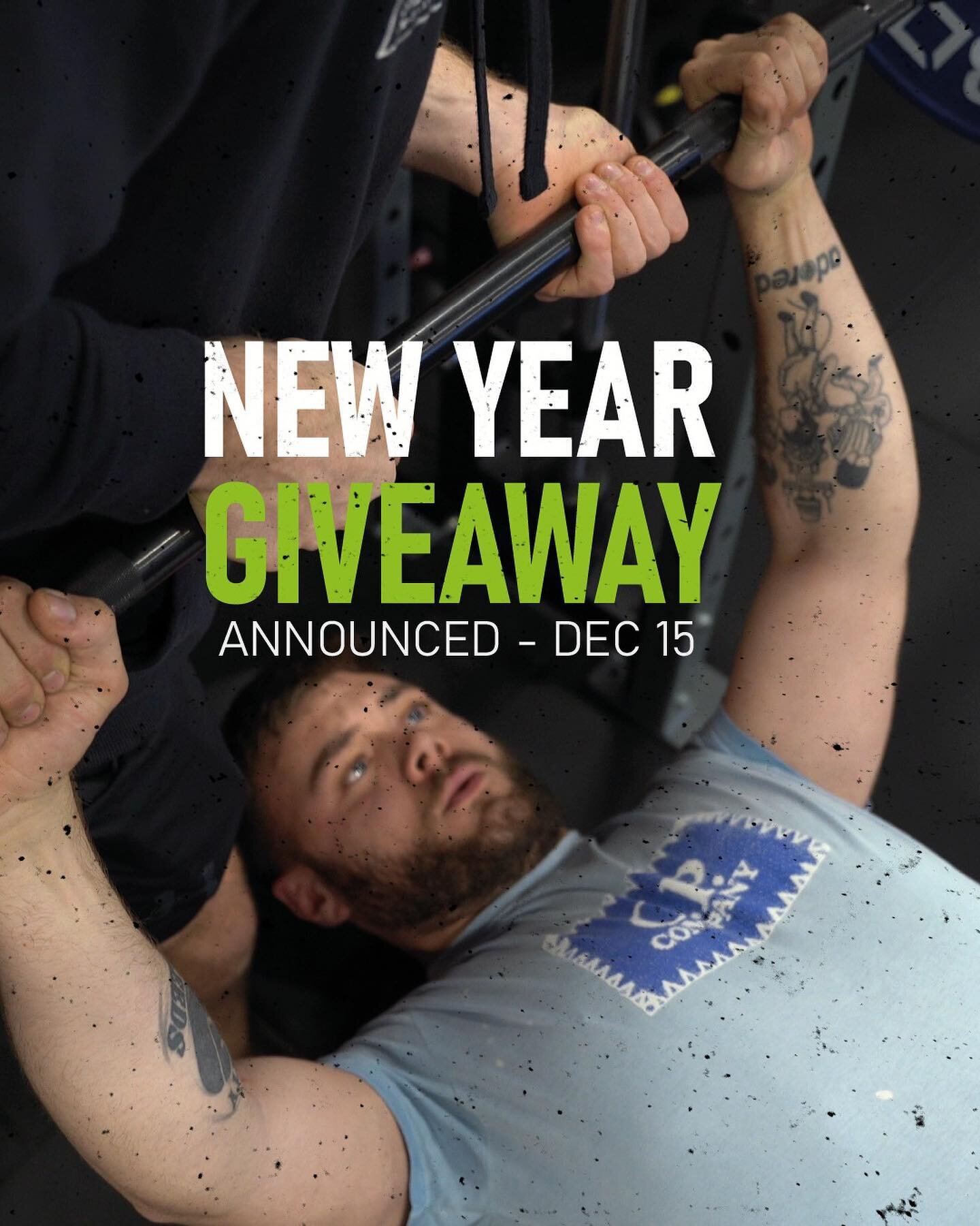 THE GIVEAWAY FOR THE NEW YEAR 🎄🎄🎄🎄

we're giving away a ridicolous prize for our December giveaway this year...

3 months of our small group personal training membership.

3 PT sessions per week
Unlimtied class access
Nutritional support for your