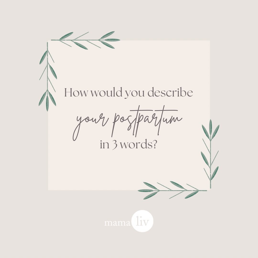 Your postpartum journey in 3 words&hellip; go! 💬 Drop them in the comments below!👇

Each journey is unique, each story remarkable. Let&rsquo;s embrace the beauty of sharing our experiences. Your 3 words might resonate with another mama navigating h