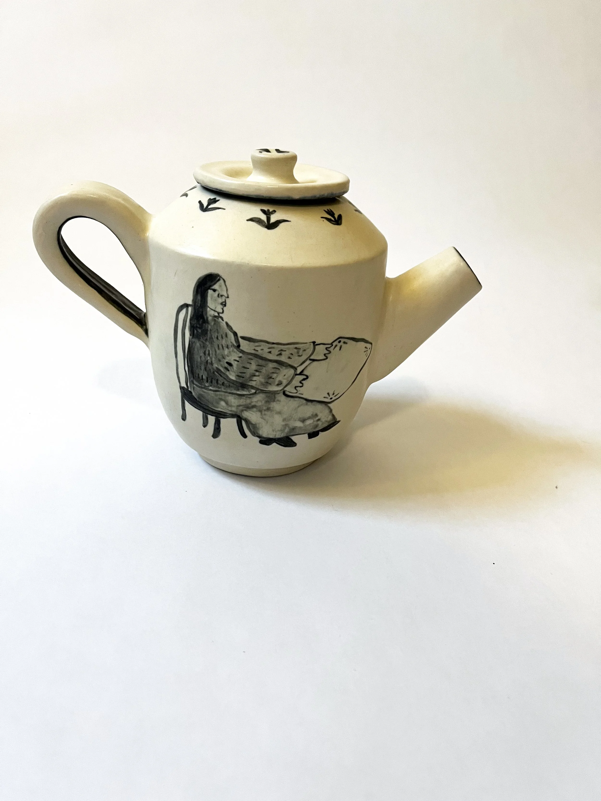 Teapot | Girl Sitting