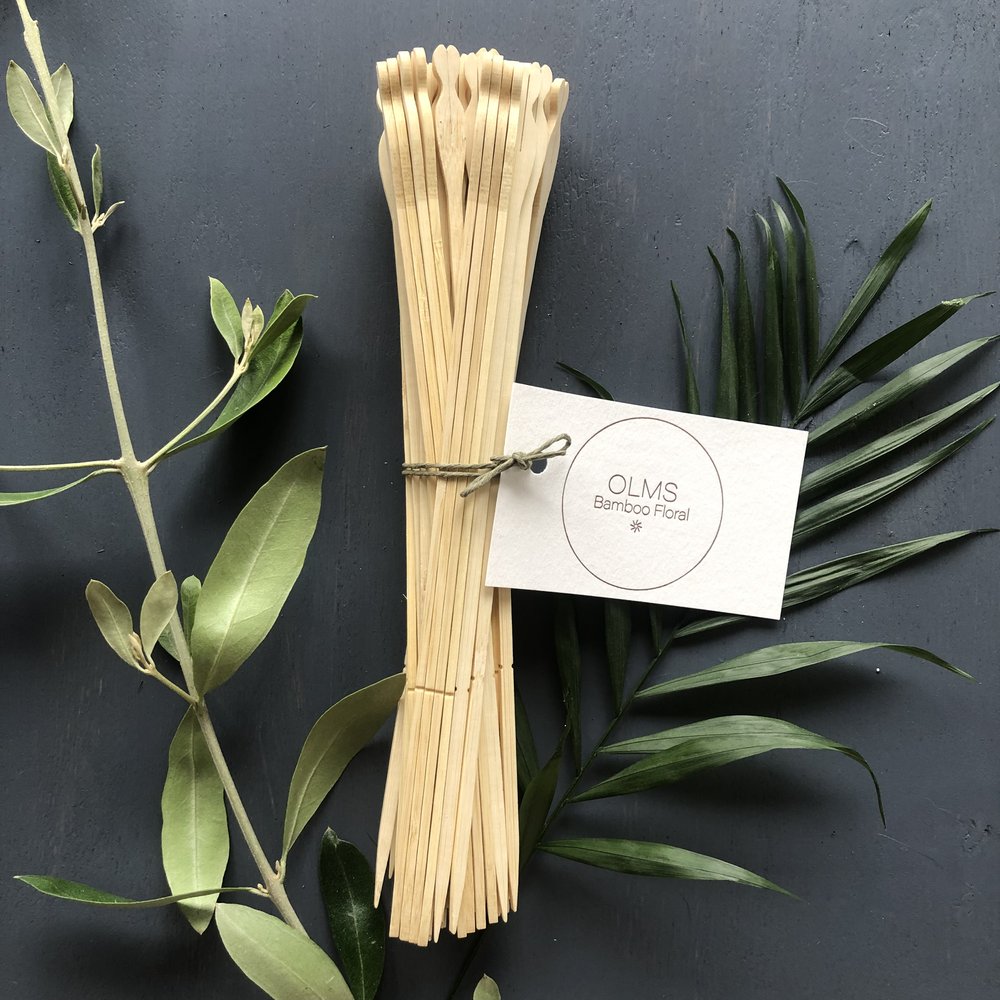 OLMS Bamboo Floral Sticks by OLMS Bamboo Floral, LLC