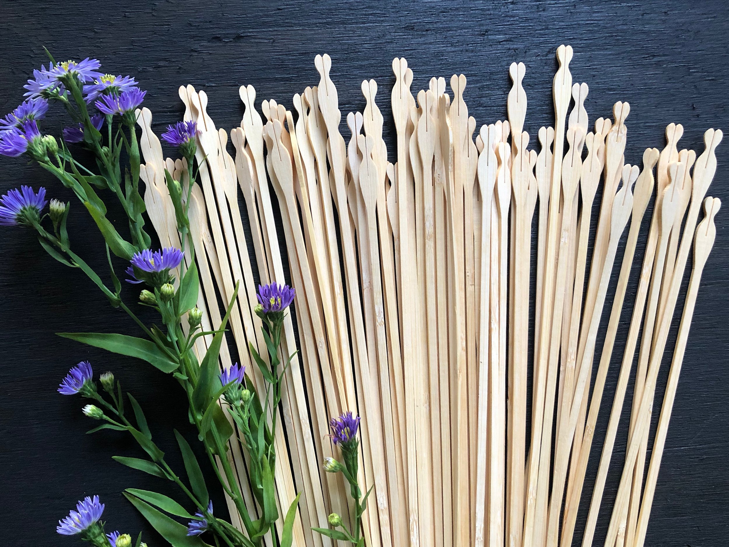 OLMS Bamboo Floral Sticks (100pk) – New Age Floral