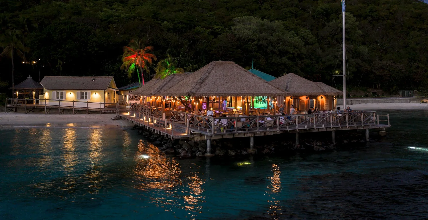 Basil's Bar - Mustique — lightstar
