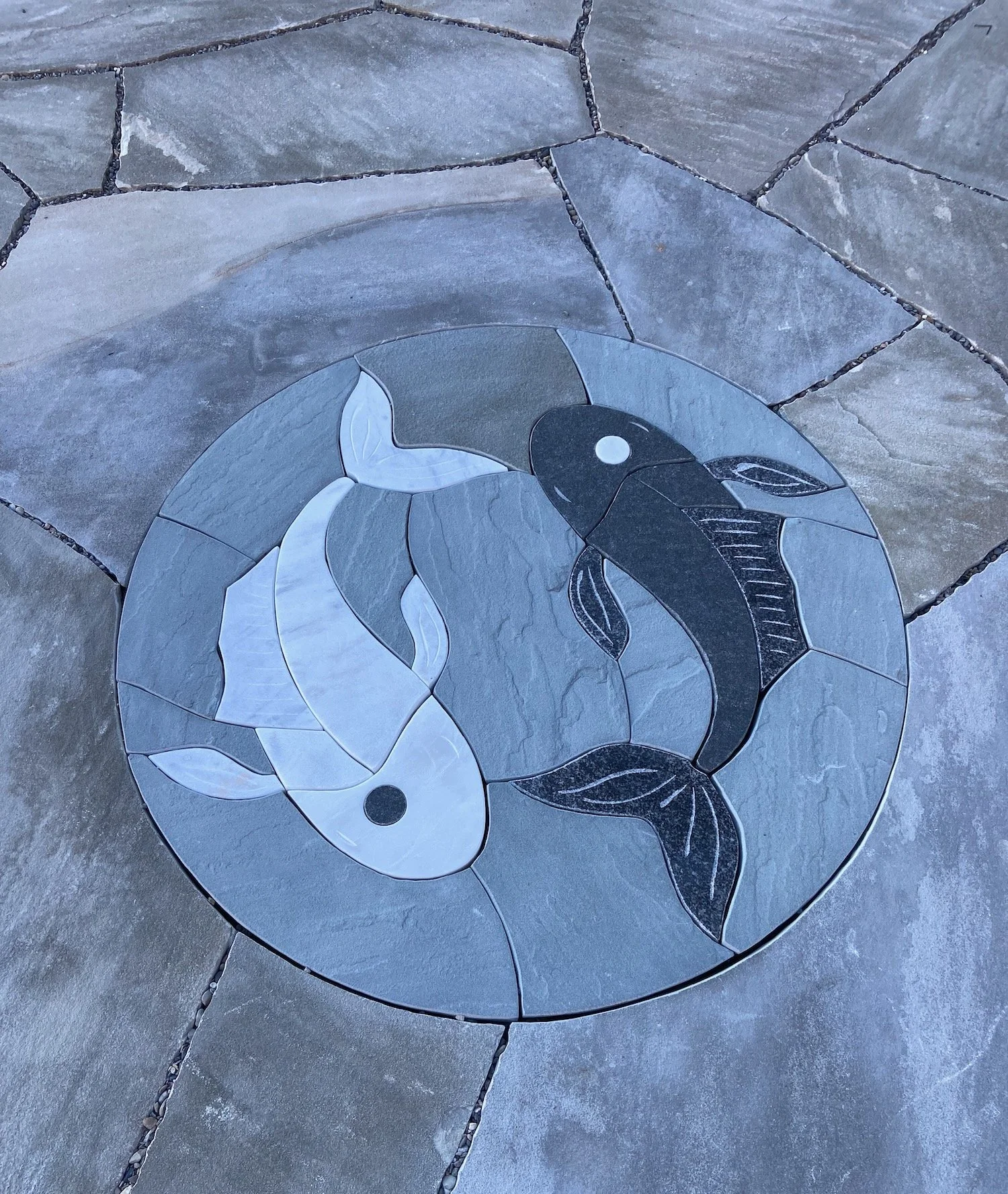 Koi rug inspired by the Northern Water Tribe from Avatar, The Last Airbender