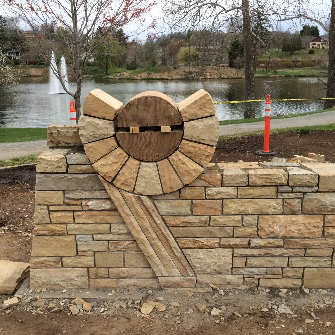 Forming the moongate 