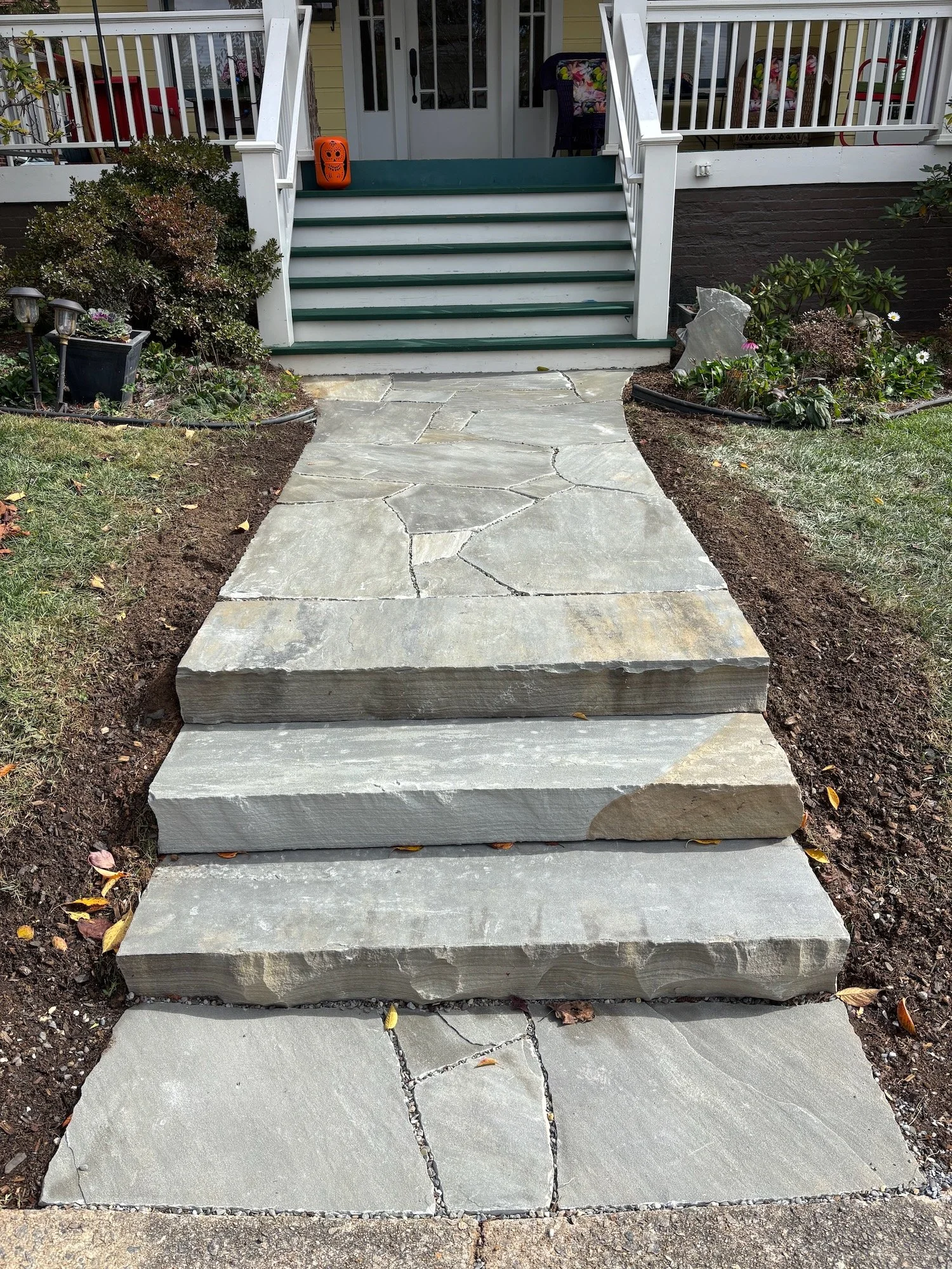 
A five foot entry to a North Asheville home,     Norwood Park