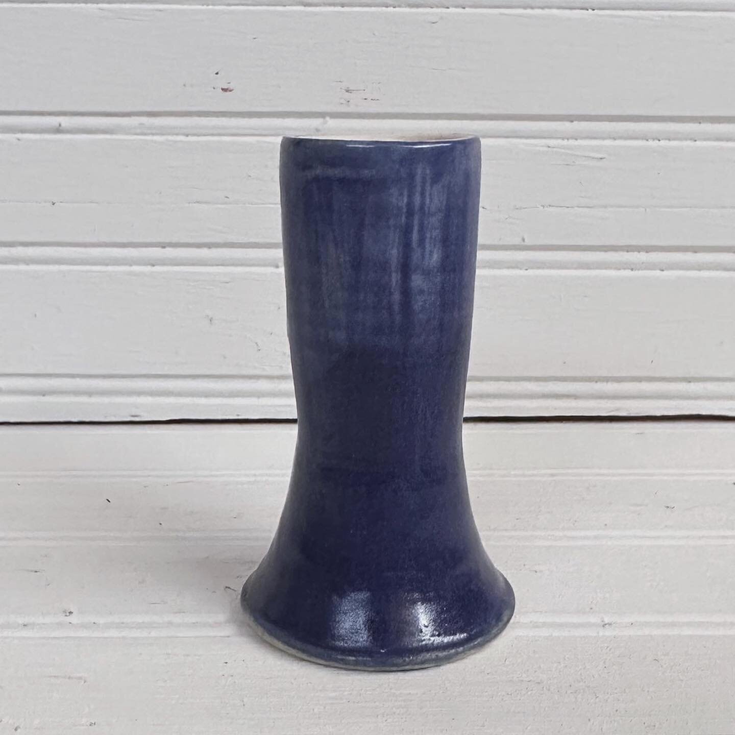 Cobalt Candle holder. Fab with the cobalt dinner for two.