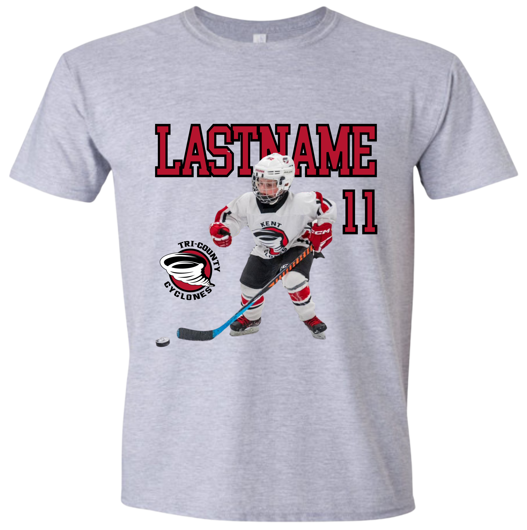 Player Action Tshirt - Cyclones (3 Colours)