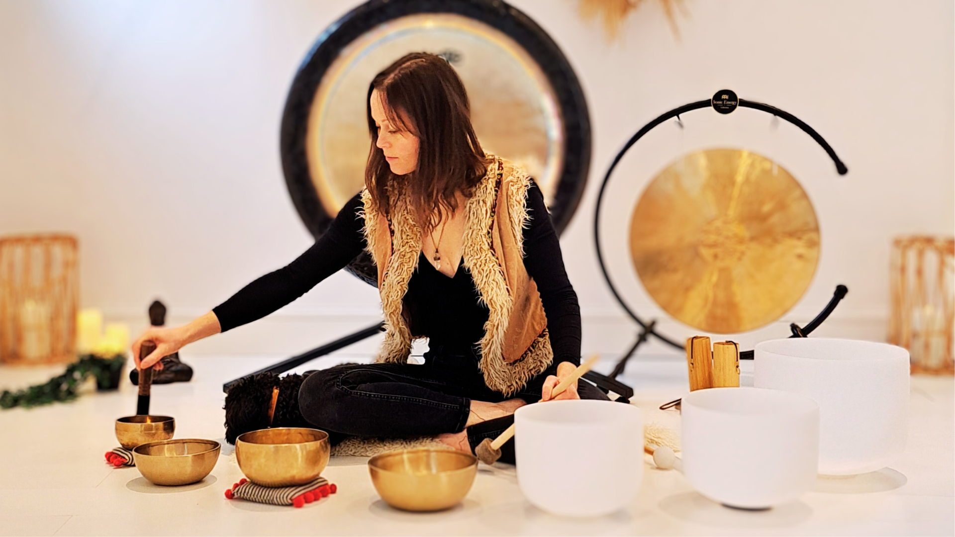 Gong Sound Journey with Singing Bowls