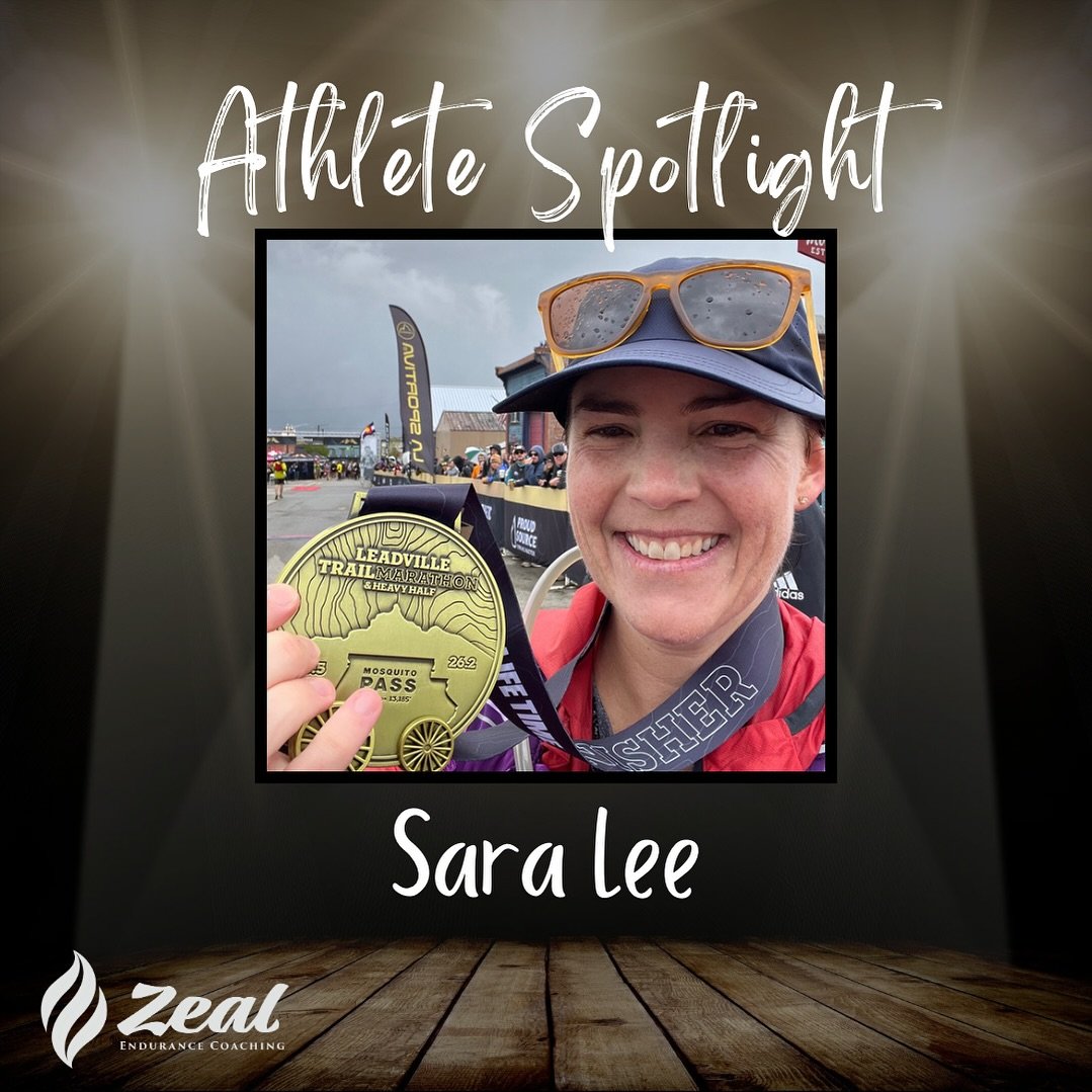 🔥Athlete Spotlight: Sara Lee @sara_rlee 
 
🍀 [Wishing her luck as she races the Big Sur Marathon this weekend!] 
 
📍Location: Littleton, CO
 
🧢Day job: Stay at home mom
 
🏃&zwj;♀️Current Sport(s): Running
 
🧩Reasons you love your sport(s): It a