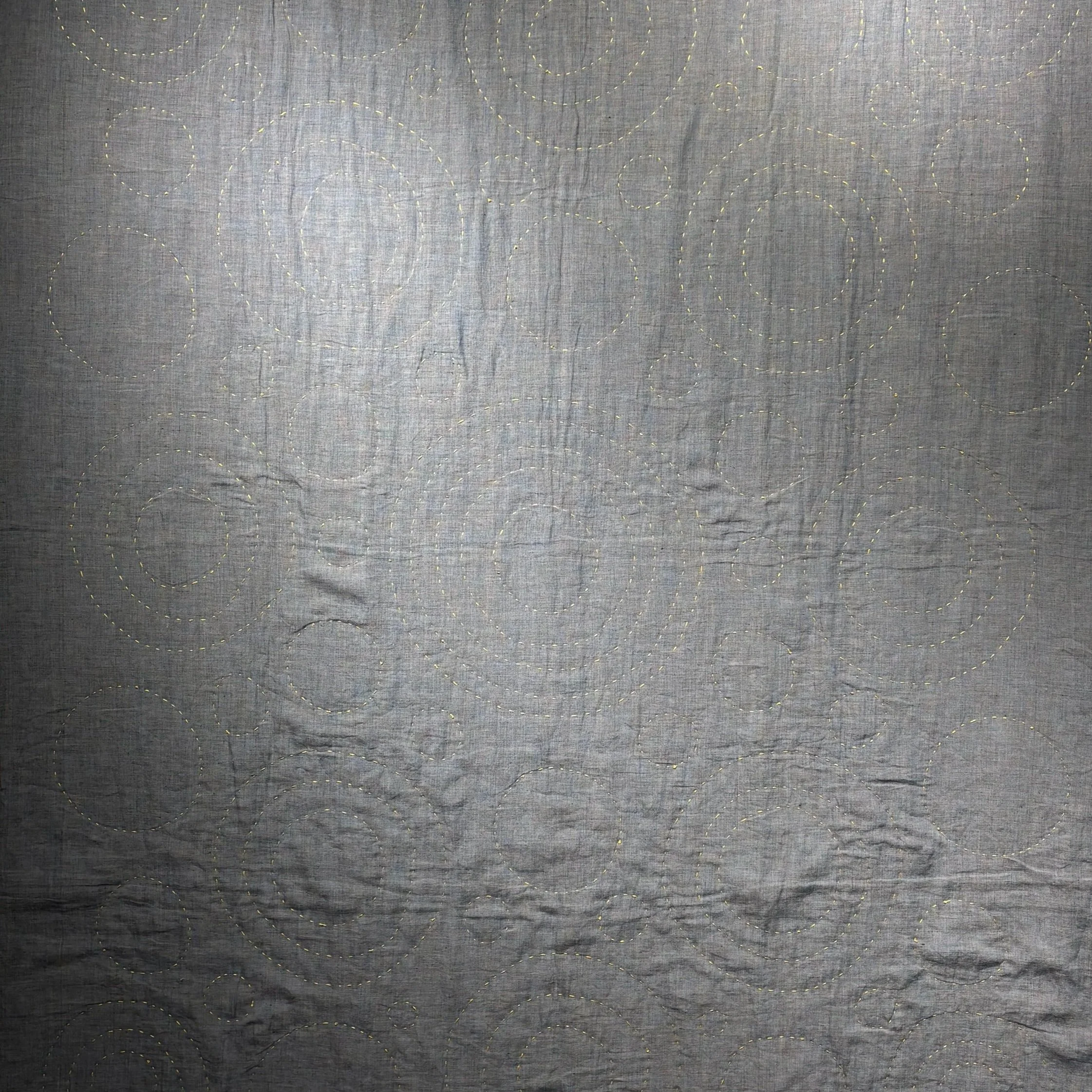 Chelsea Danburg
#23, 2023
Linen fabric, wool batting, silk yarn, thread

80 x 59 in

$1,000