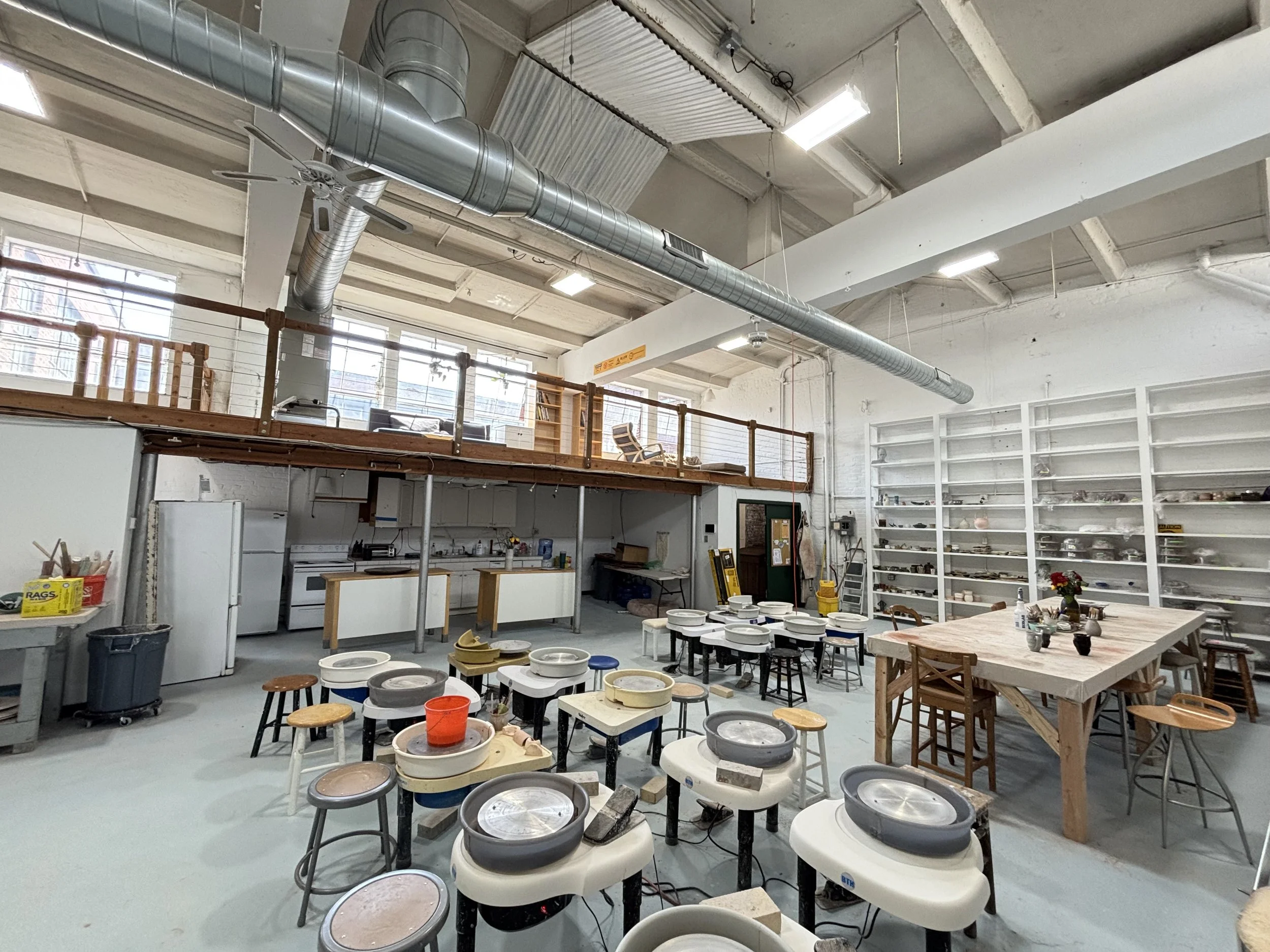 Our newly renovated Ceramic Art Center! 
