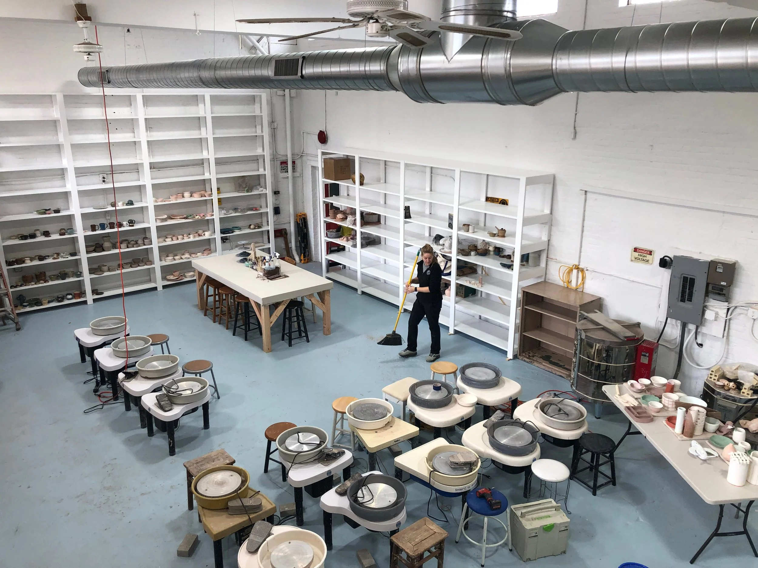 Our newly renovated Ceramic Art Center! 