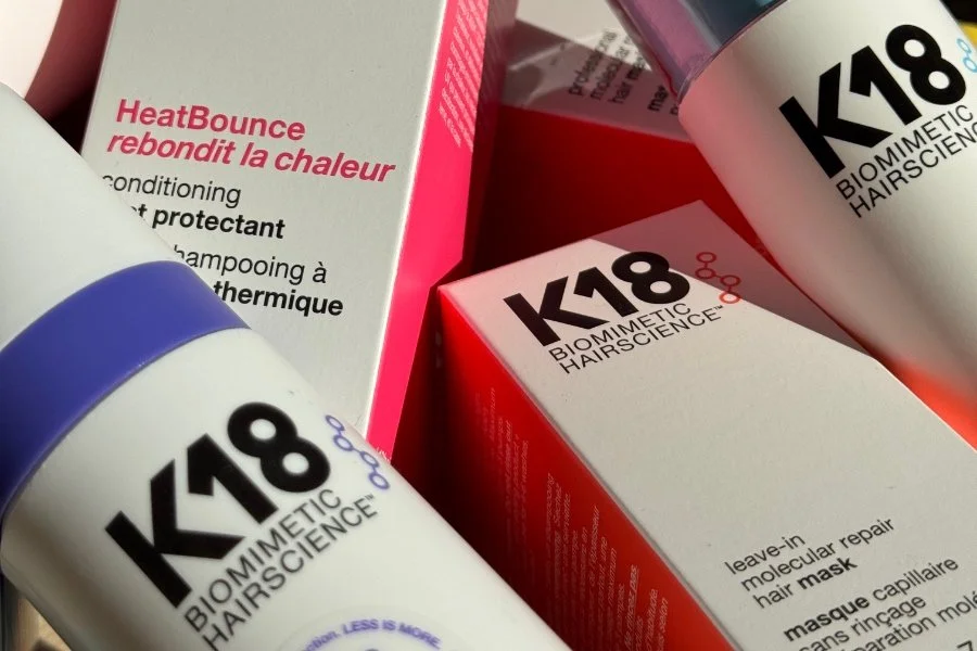 K18 Hair products at Frequency Collective Salon