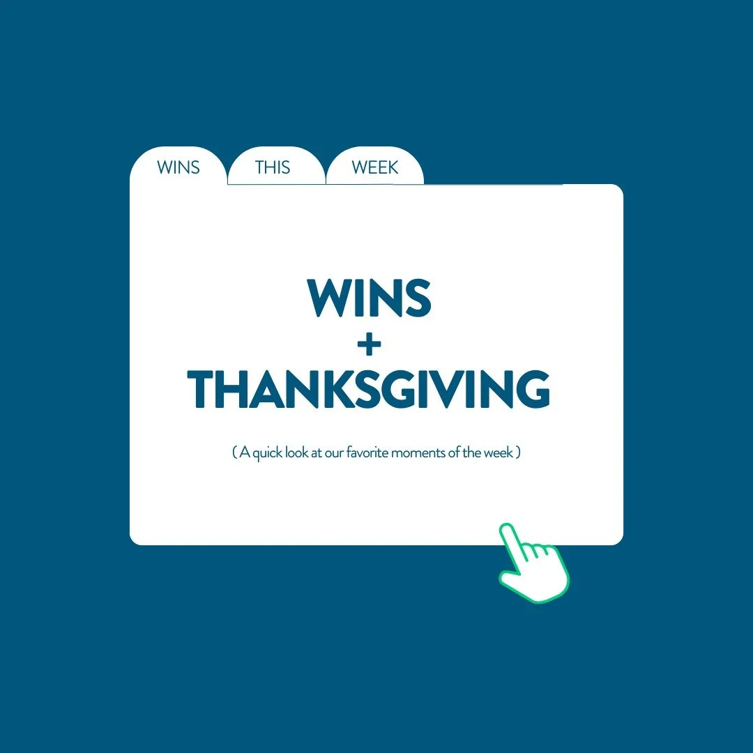 This week we&rsquo;re celebrating:
 - A successful placement. Go, Blaine Robinson!
 - A new search launched for a great Chattanooga partner
 - And the sweetest Thanksgiving moments from our team spread across the states

Thankful for the lives we get
