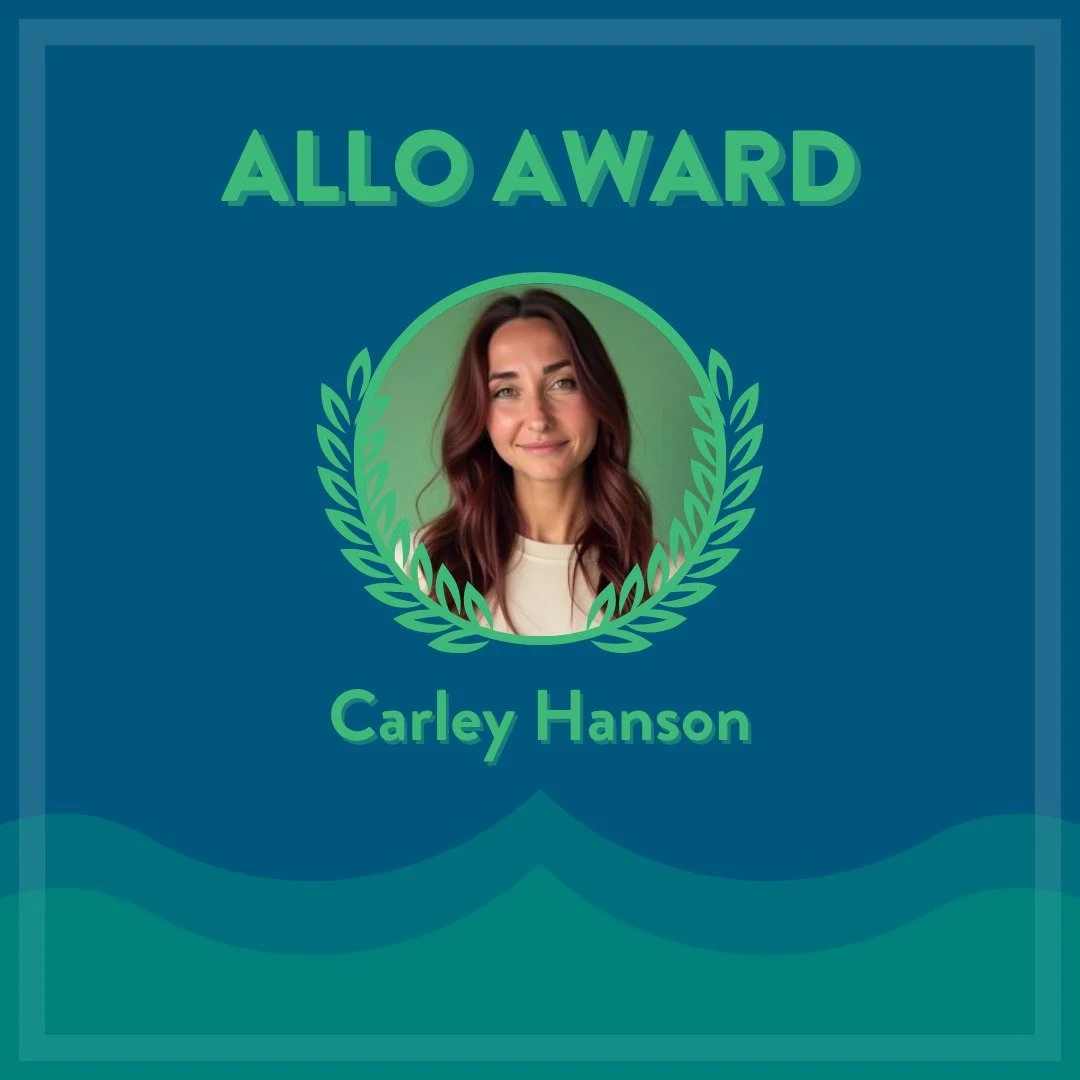 The Allo Award goes to the person our team sees living out the allocentric way, others-centered in everything they do. This quarter, it was an easy call.

Carley Hanson is our 2026 Q1 winner, and if you know her, you're not surprised.

An Enneagram 8