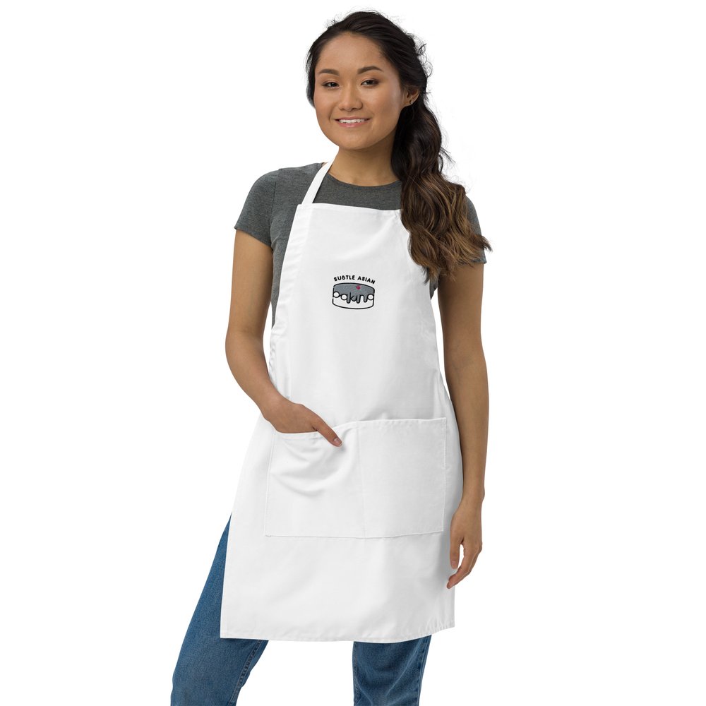 Organic cotton women's apron and mini me apron online in Hong Kong