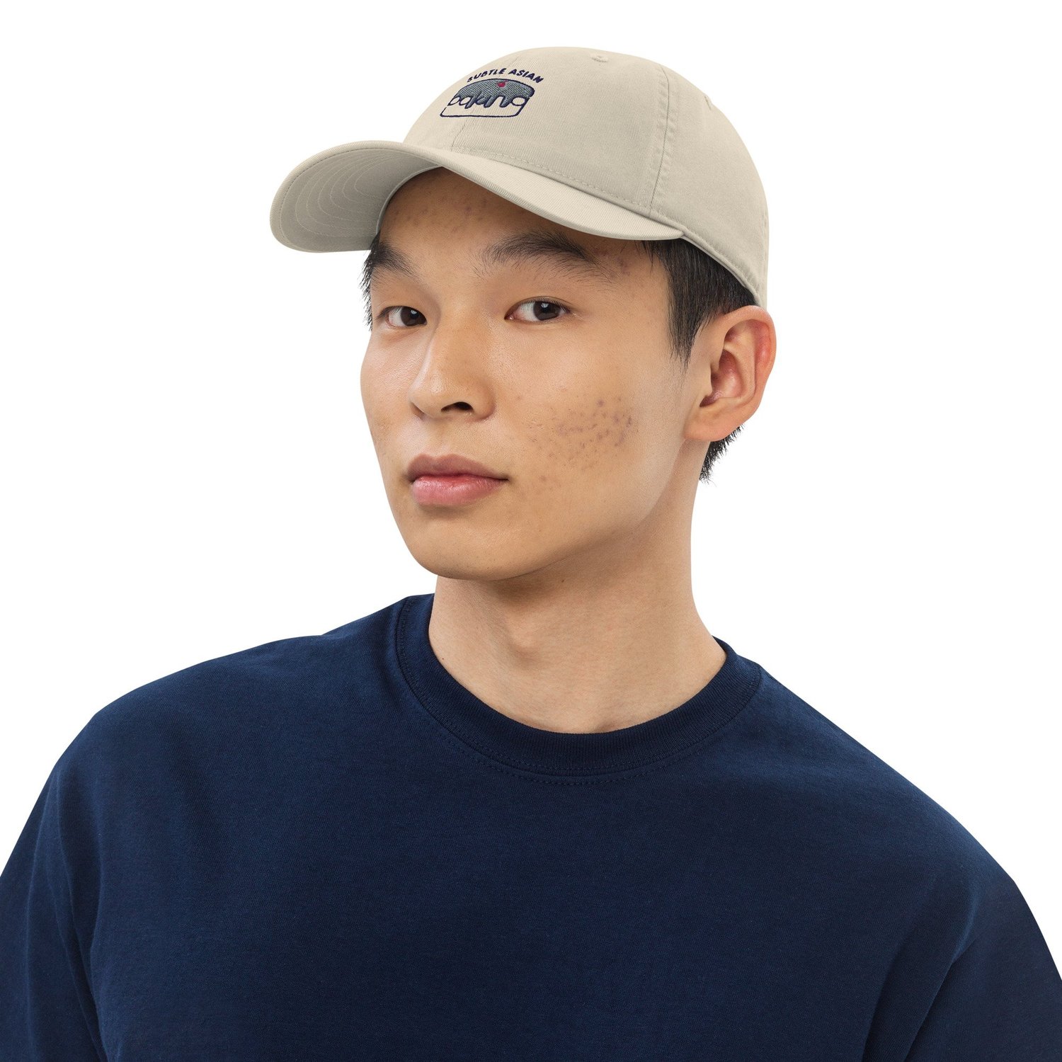 Organic dad hat/cap with SAB Logo — modern asian baking