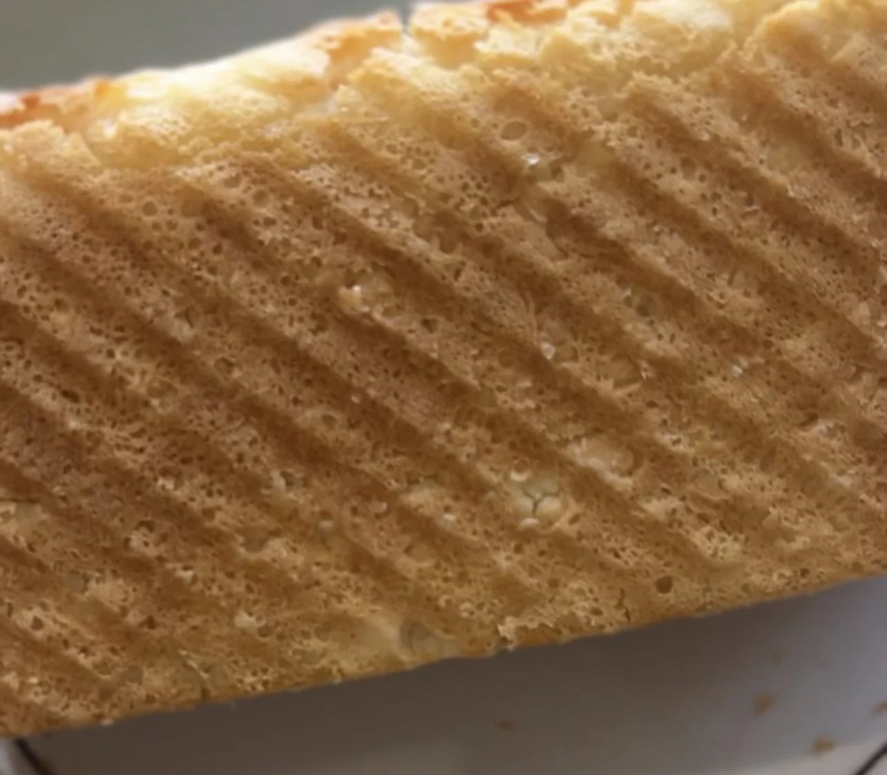 side view of gluten free milk bread
