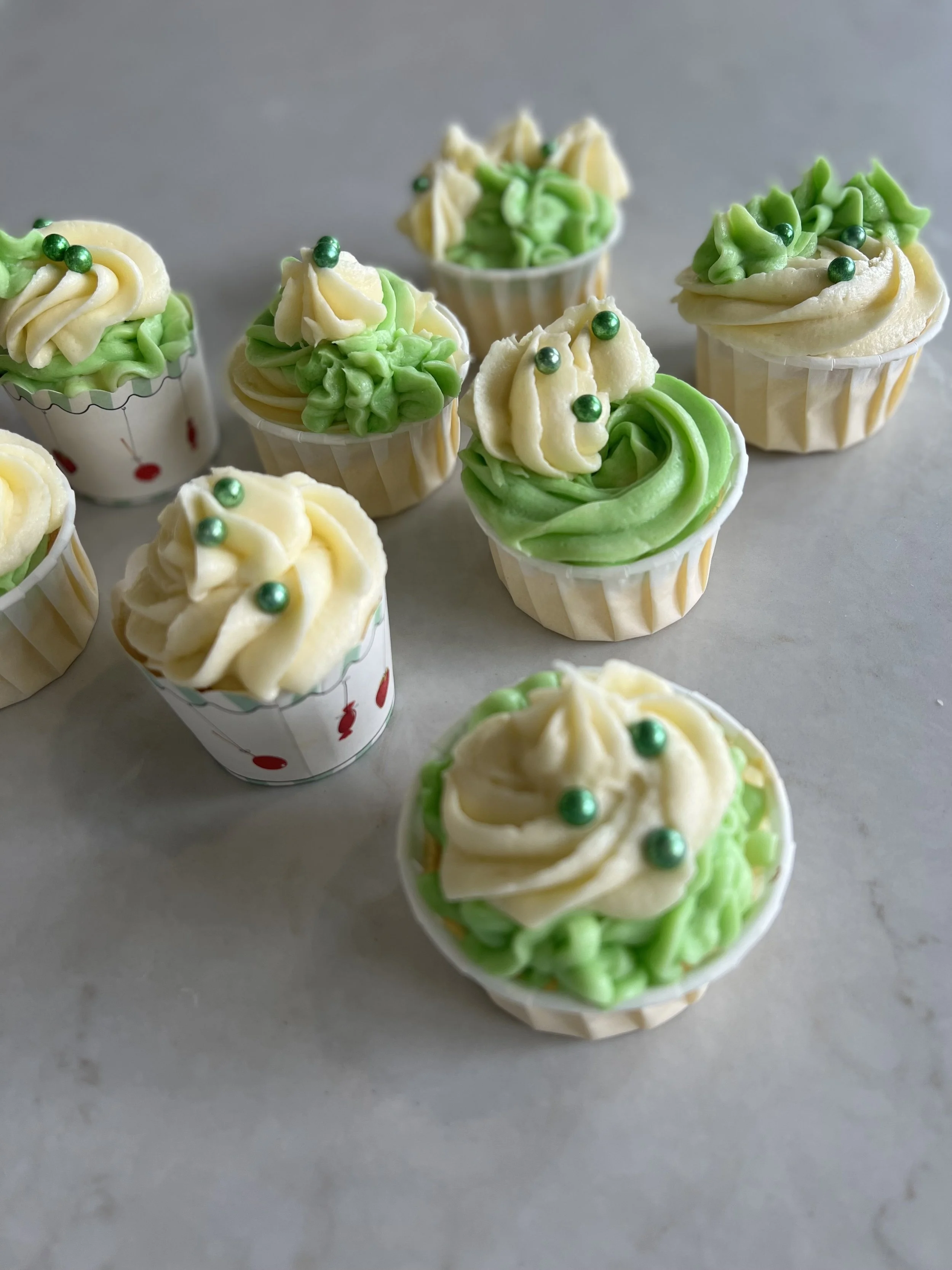 Pandan and Miso Ermine Frosting, a NotTooSweet Recipe By Kat Lieu