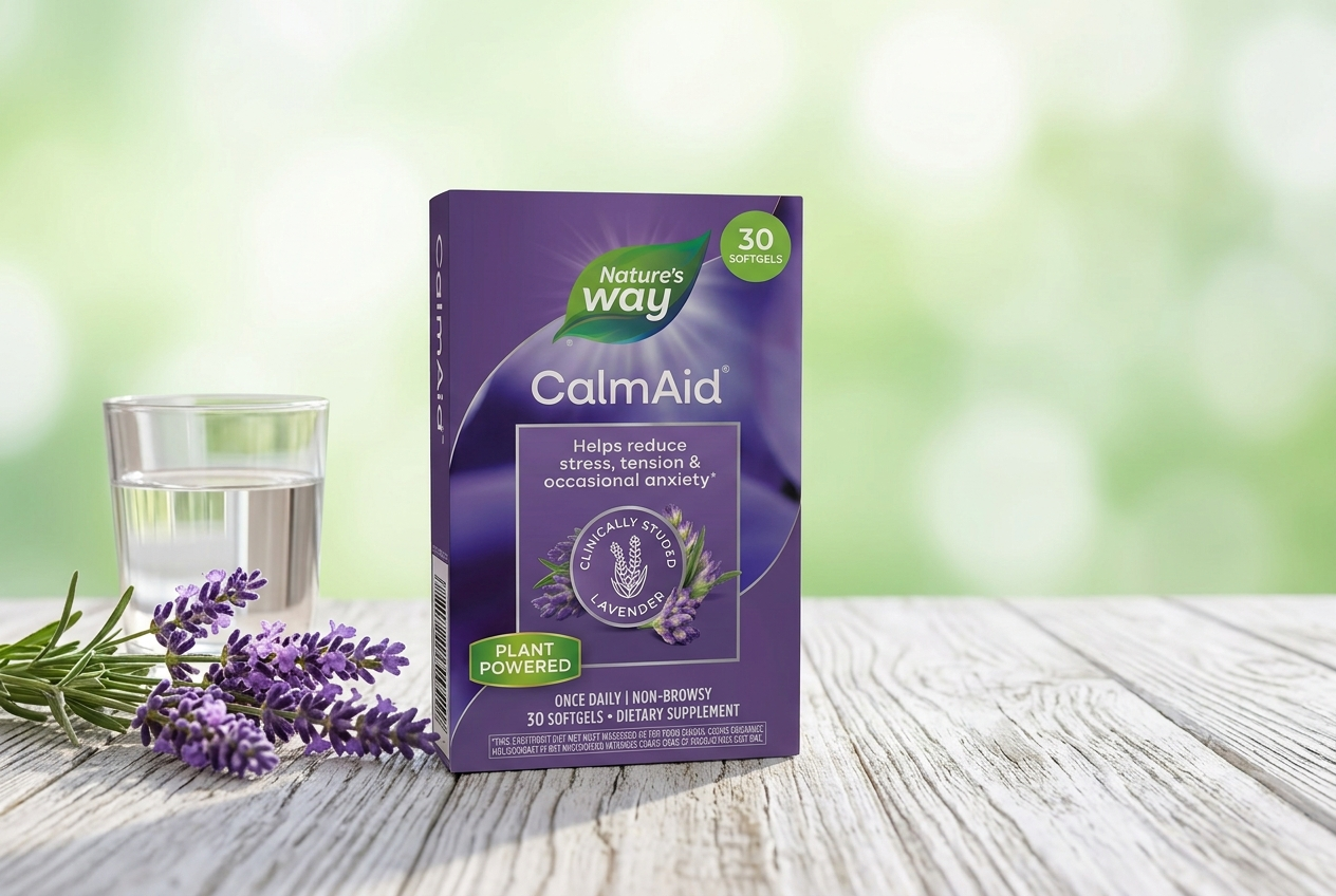 CalmAid Lavender Oil Supplement