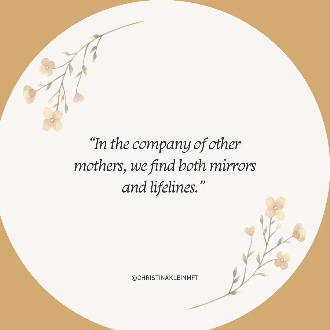 💛 We are not meant to mother alone. Community is not optional, it is essential. 💛