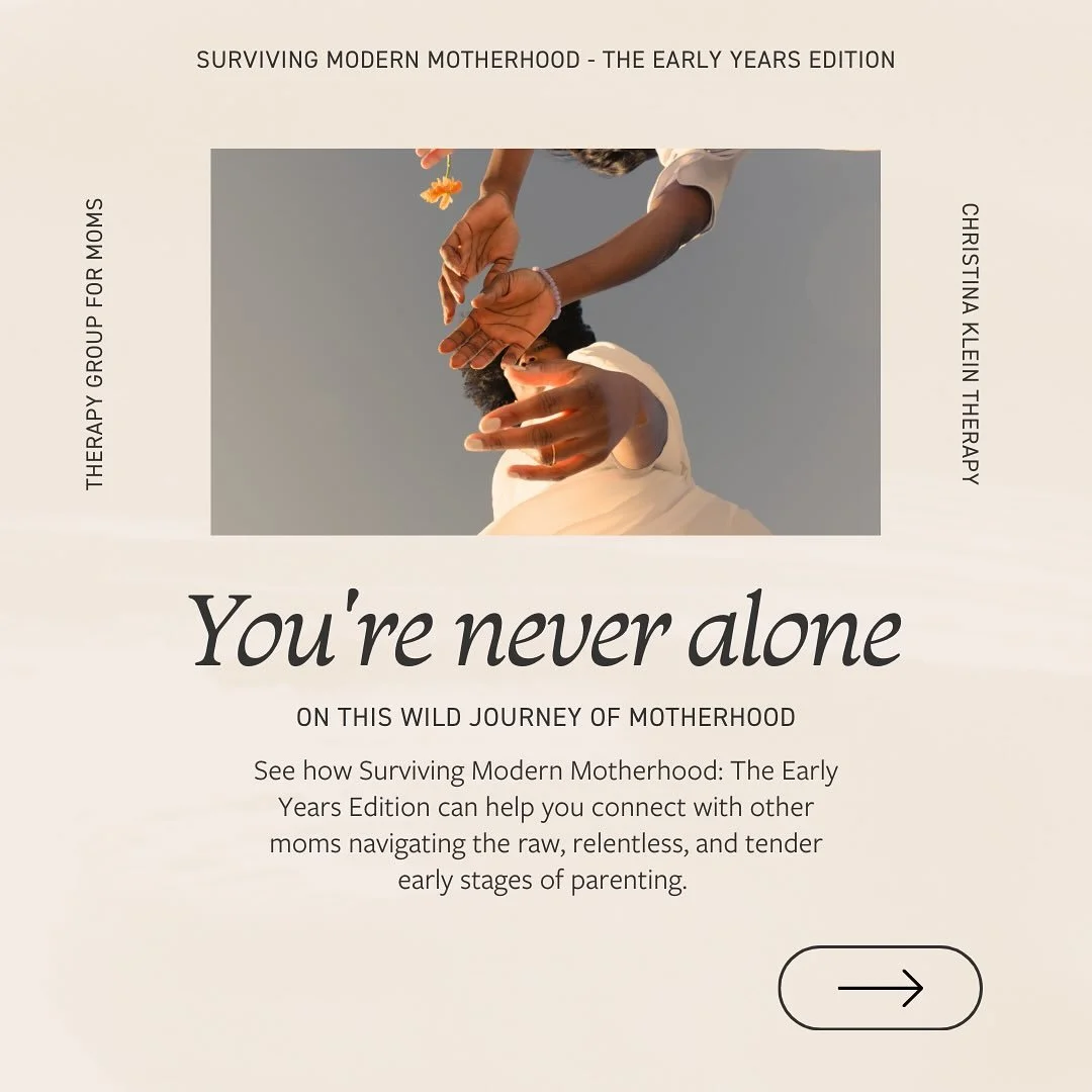 Mothering in the early years can feel like too much &mdash;  and not enough &mdash; all at once.

You&rsquo;re never alone, but you&rsquo;re often lonely.
You love your child, and you&rsquo;re overwhelmed by them.
You&rsquo;re doing so much&hellip; a
