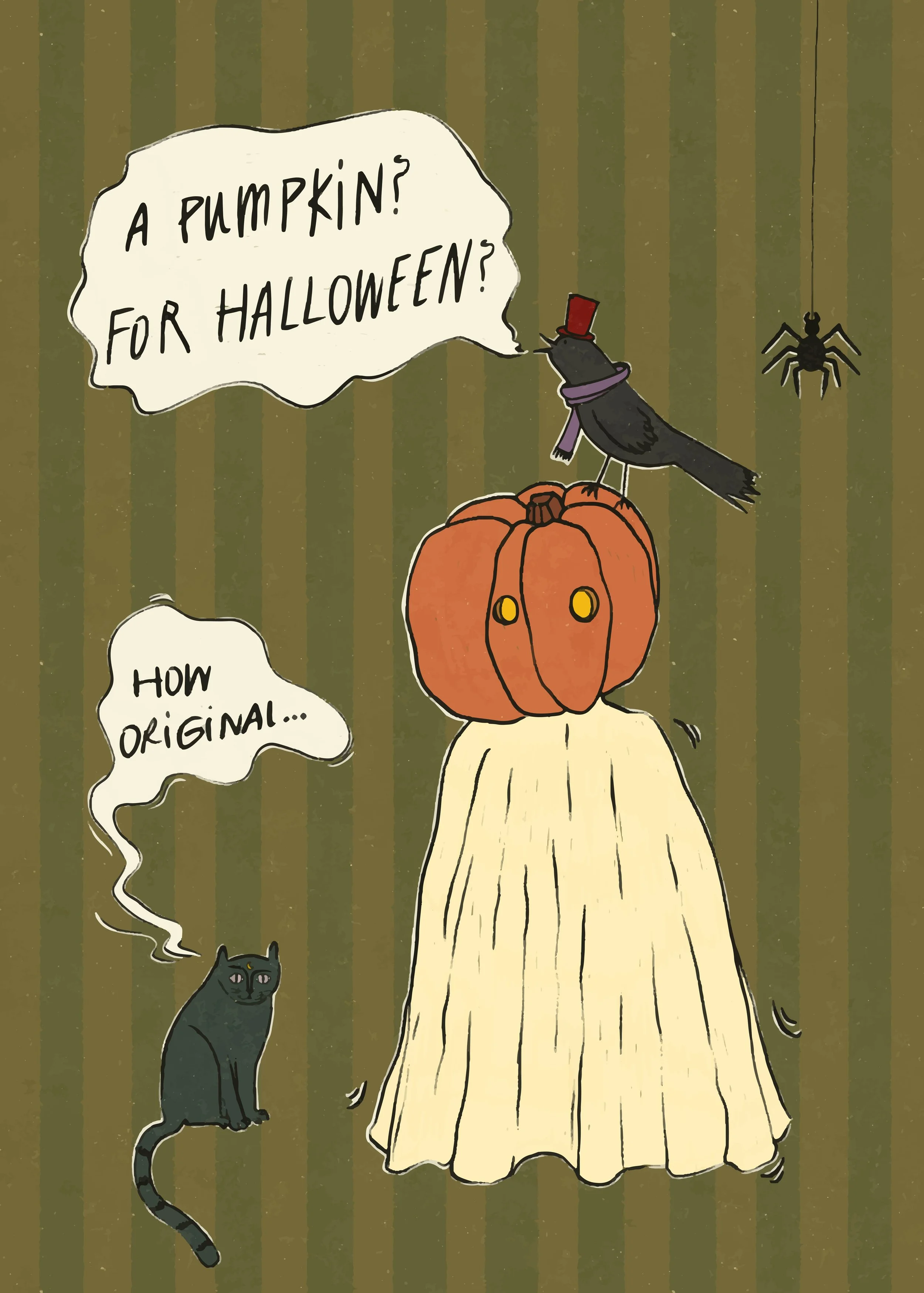 Just Out Here Doing a Medium Halloween