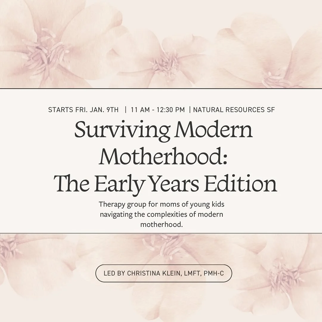 Next 6-week group starts on January 9th! Excited to be running it again at the incredible @naturalresourcessf 

🔗 Link in bio to sign up!