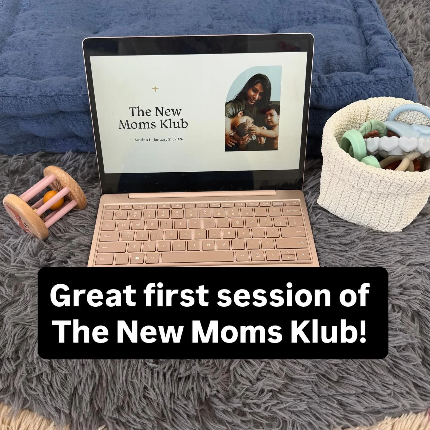 First session in the books ✨

An honor to hold space with moms. There&rsquo;s still time to join - registration is open through next week. 

Link in bio to sign up.