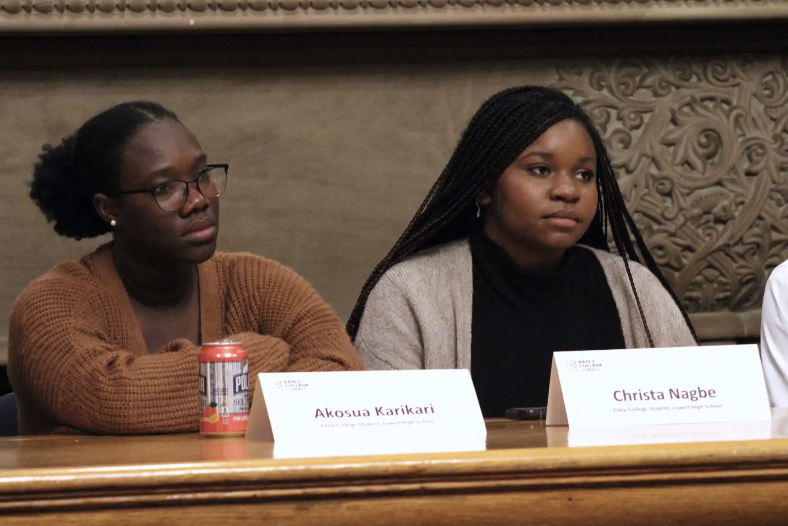 Lowell High School Students Tout Success of Early College Program at City-Wide Roundtable