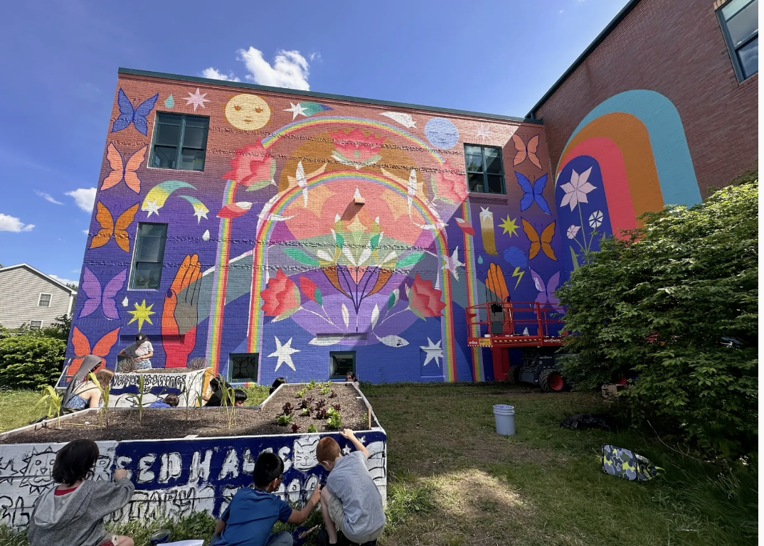 Painting Hope: ArtUp Lowell Reimagines Local Spaces with Murals That Inspire