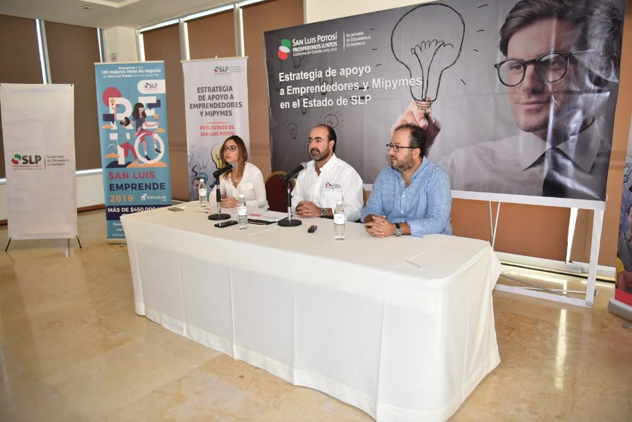 Lanzan convocatoria para participar en reto "San Luis Emprende 2019"