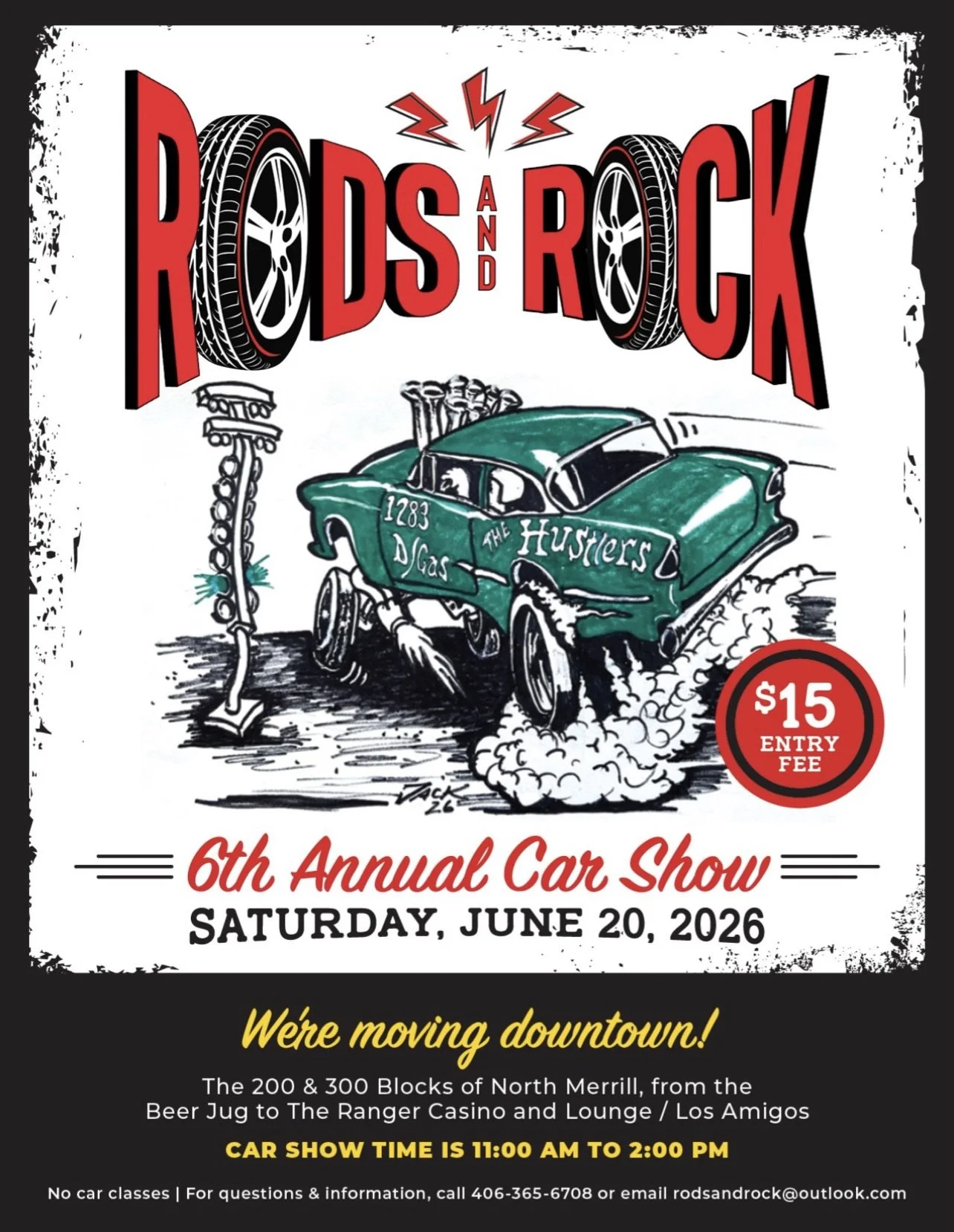 6th Annual Rods and Rock Car Show