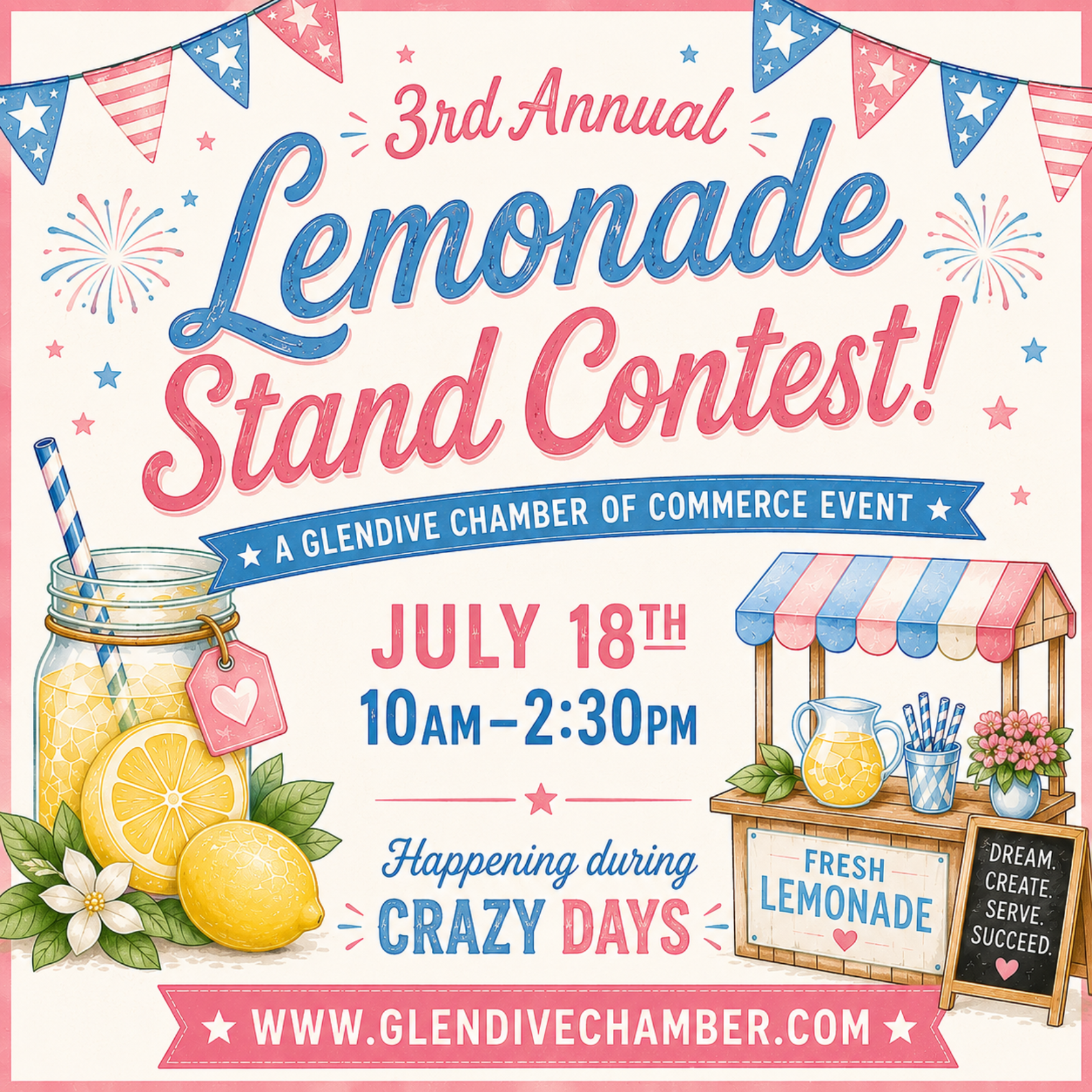 Crazy Days & Lemonade Stand Contest