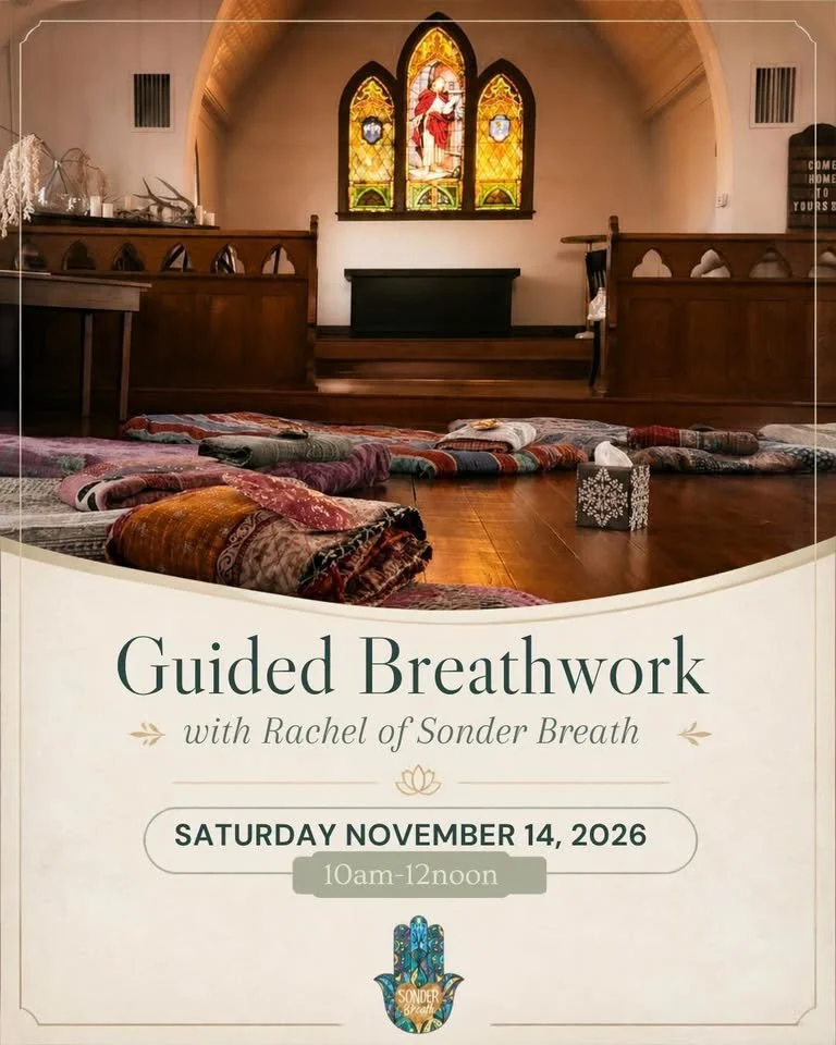 Guided Breathwork with Rachel Dehler of Sonder Breath