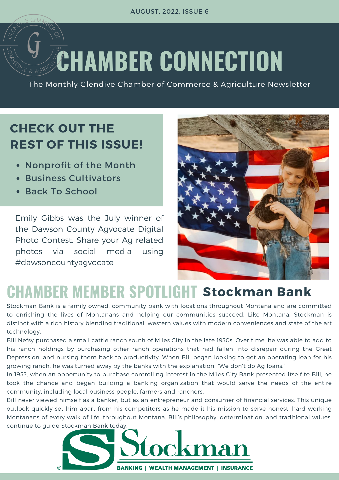 Chamber Connection — Glendive Chamber of Commerce & Agriculture