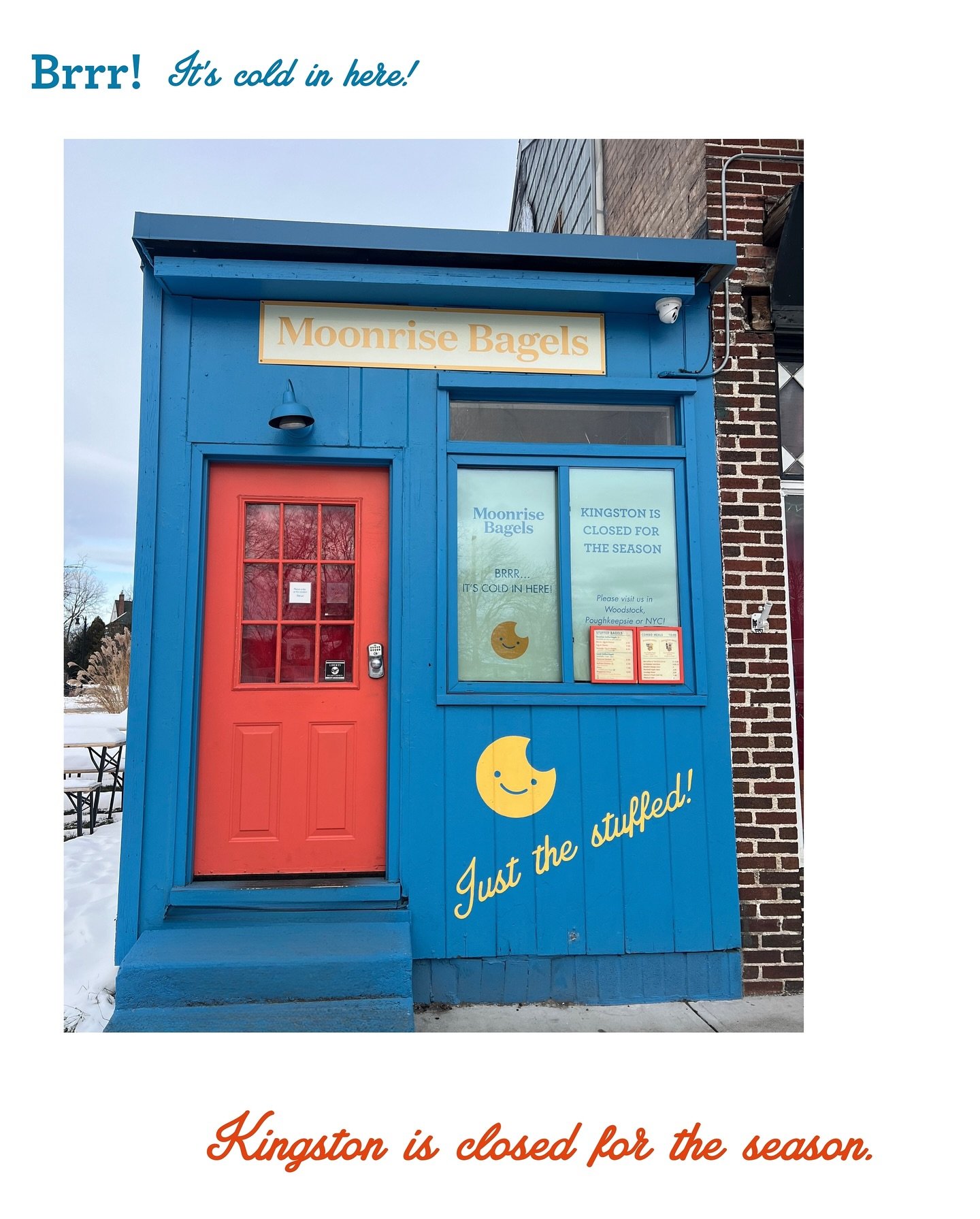Brrr!! With winter officially here, we&rsquo;ve decided to take a seasonal pause at our lil&rsquo; take-out window in Kingston. 

Kingston has had an amazing year. Our community is so supportive but these temps are brutal and we&rsquo;ve got to put o