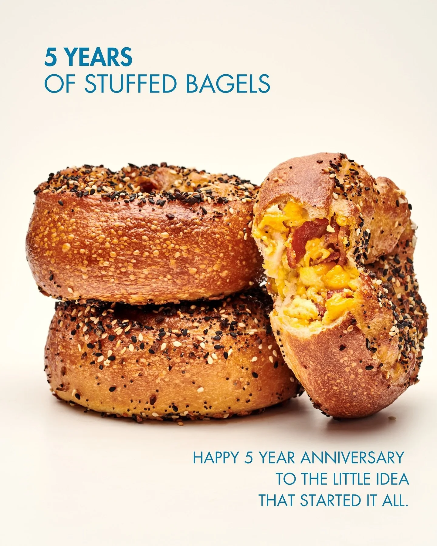 Happy 5 years to the little idea that started it all. ✨

Jeremy was making pizza for New Year&rsquo;s Eve dinner and bagels for New Year&rsquo;s Day brunch&hellip; there was too much sauce&hellip; and one question that changed everything:

&ldquo;Wai