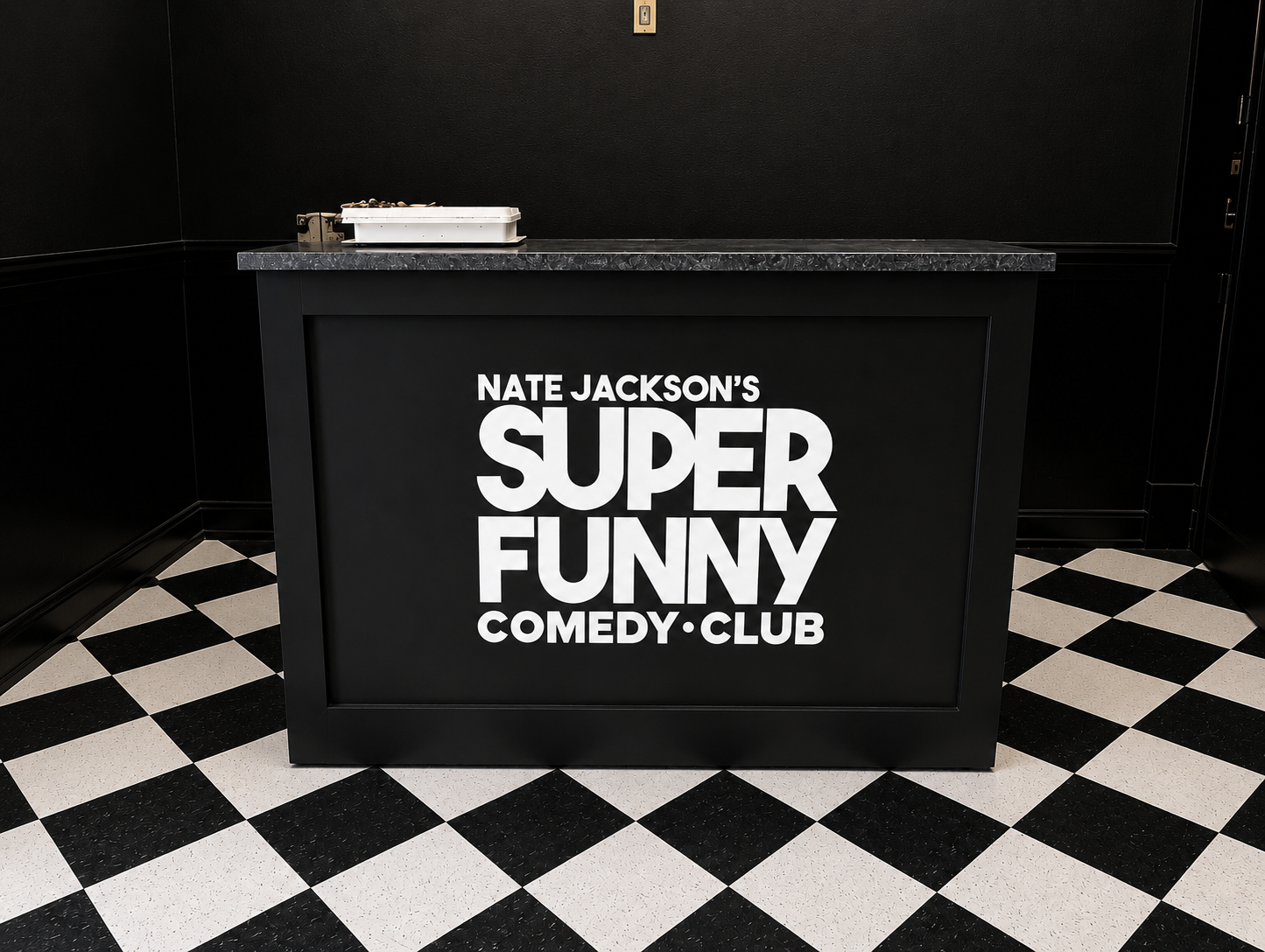 Host stand design and wrap