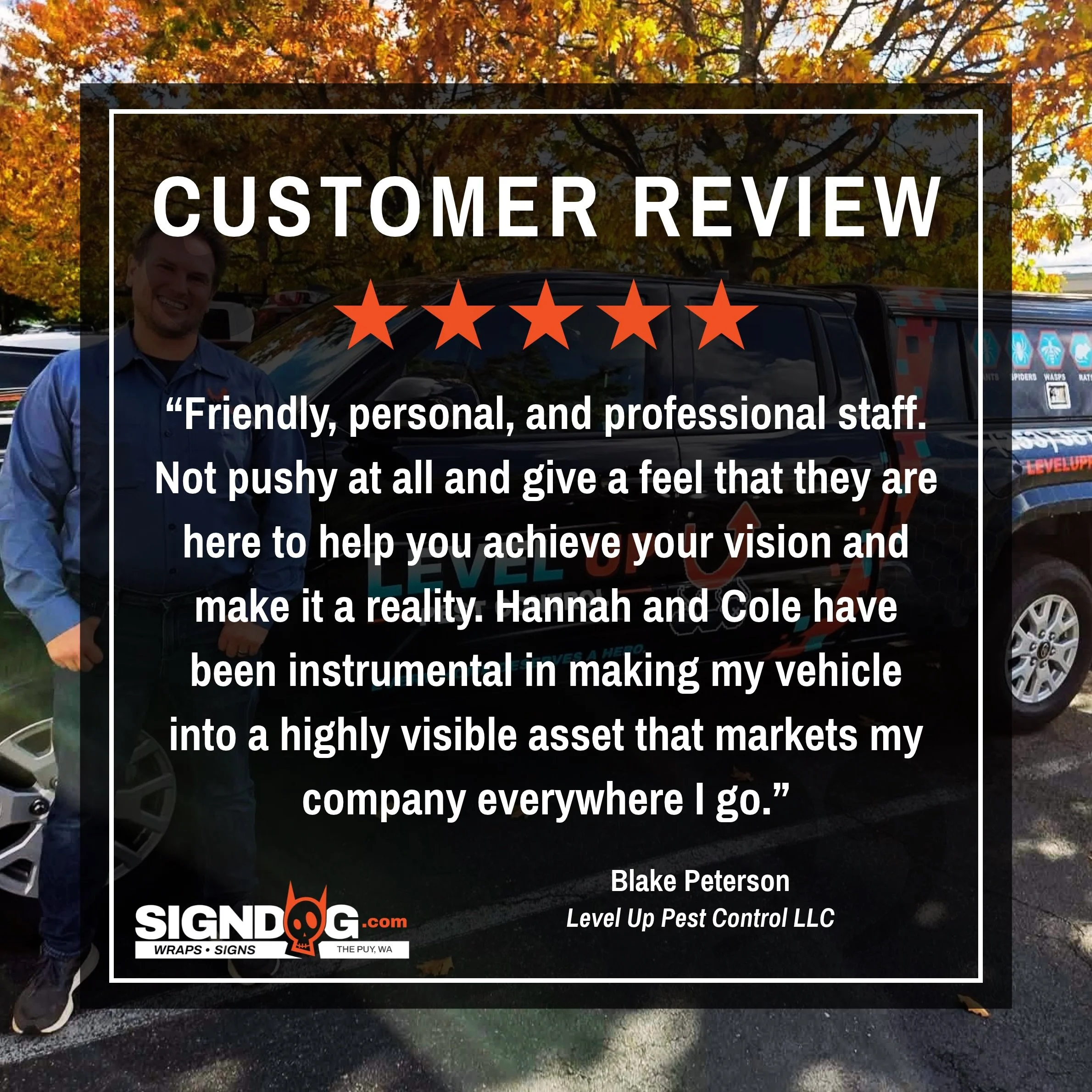 Customer Review Spotlight: Thank you for the review, Blake! We appreciate you trusting us to help keep the pests in check. 🫡
-
NOW GO GET &lsquo;EM&hellip; One boss fight at a time! 🤜💥🤛
-
#B2B #PestControl #Puyallup #PierceCounty #KingCounty