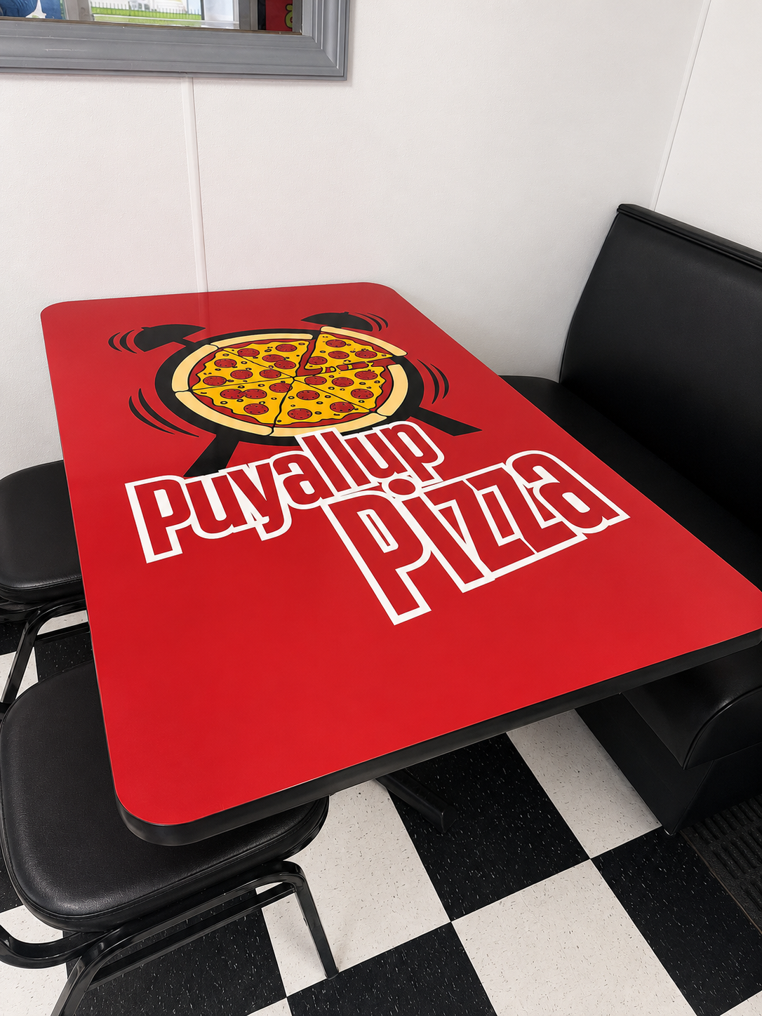 Restaurant table wrap