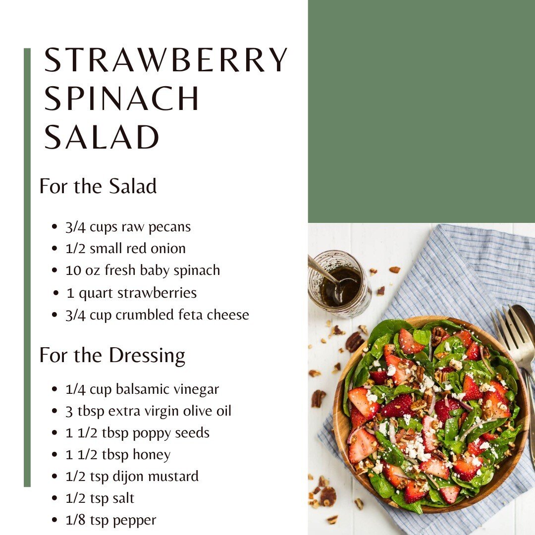 Like most of the country, we are sweating over here in this heat!

The last thing you want to do is start up the oven or fire up the grill on a hot day, so instead, try one of our favorite summertime salads for dinner!

Salads are a great way to pack