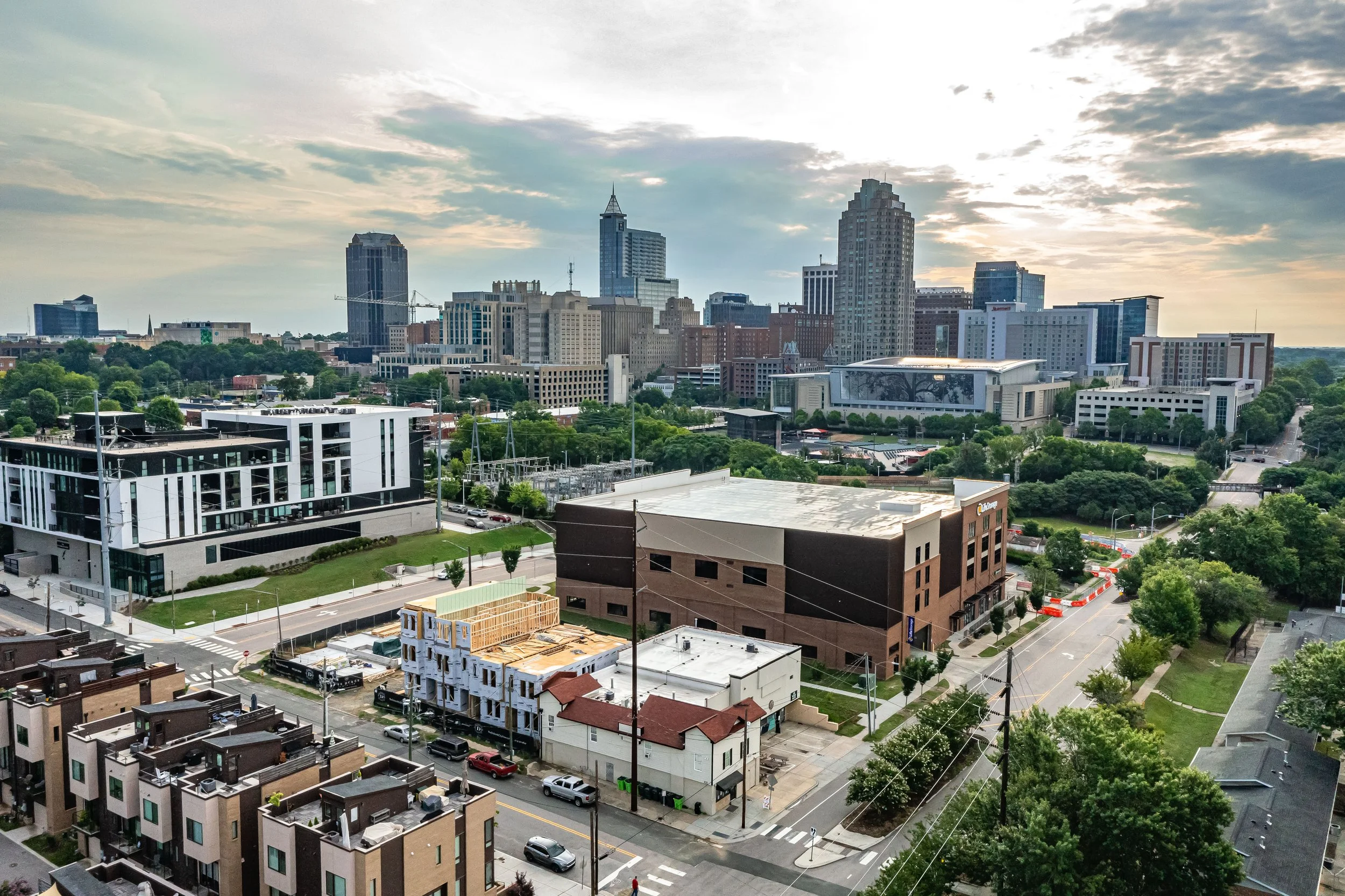 Gallery The Duke's At City View Modern Townhomes for Sale in Downtown Raleigh — The Dukes At