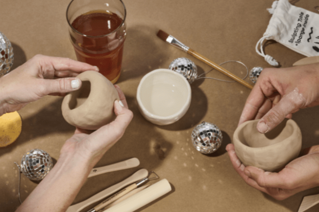 POTTERY WITH A PURPOSE: SIP &amp; SCULPT