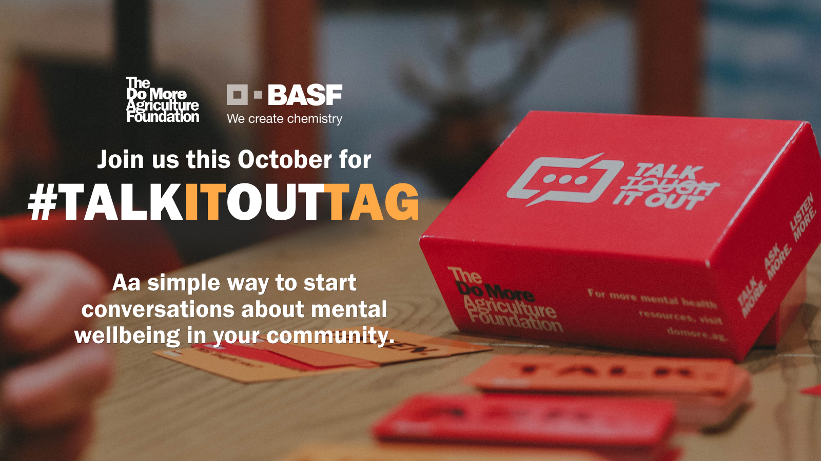 BASF Agriculture Solutions Canada and The Do More Agriculture Foundation put mental health conversations in focus this October 