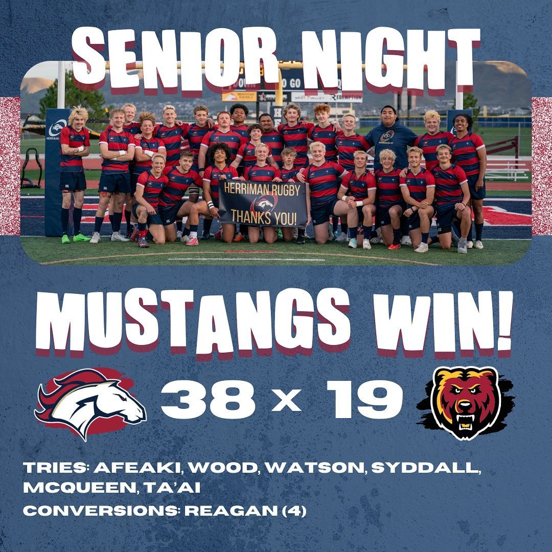 Catching up from the action the last few weeks!

We sent our Seniors off on the right foot with a win against a physical and tough Mountain View team.  Wishing success and prosperity to @mountainview_rugbyclub in their future!

We finished off our re