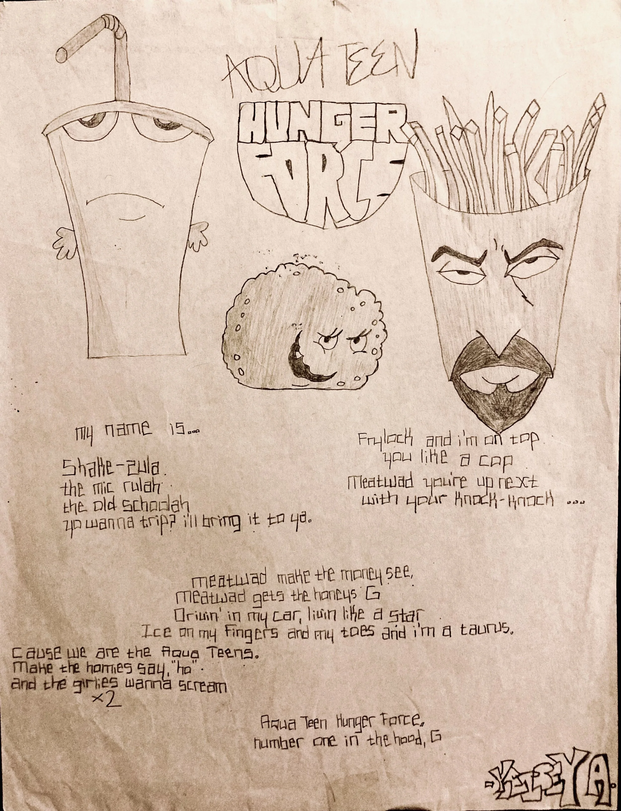 Aqua Teen Hunger Force Fan Art